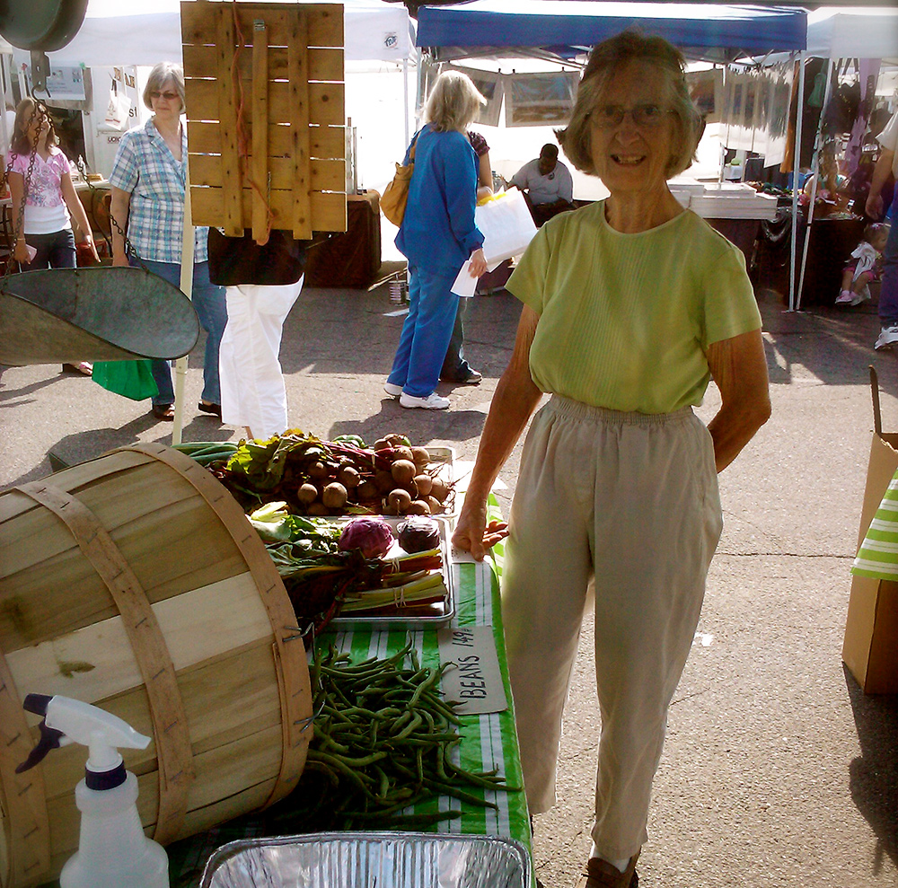 Anne at Chesterton's European Market