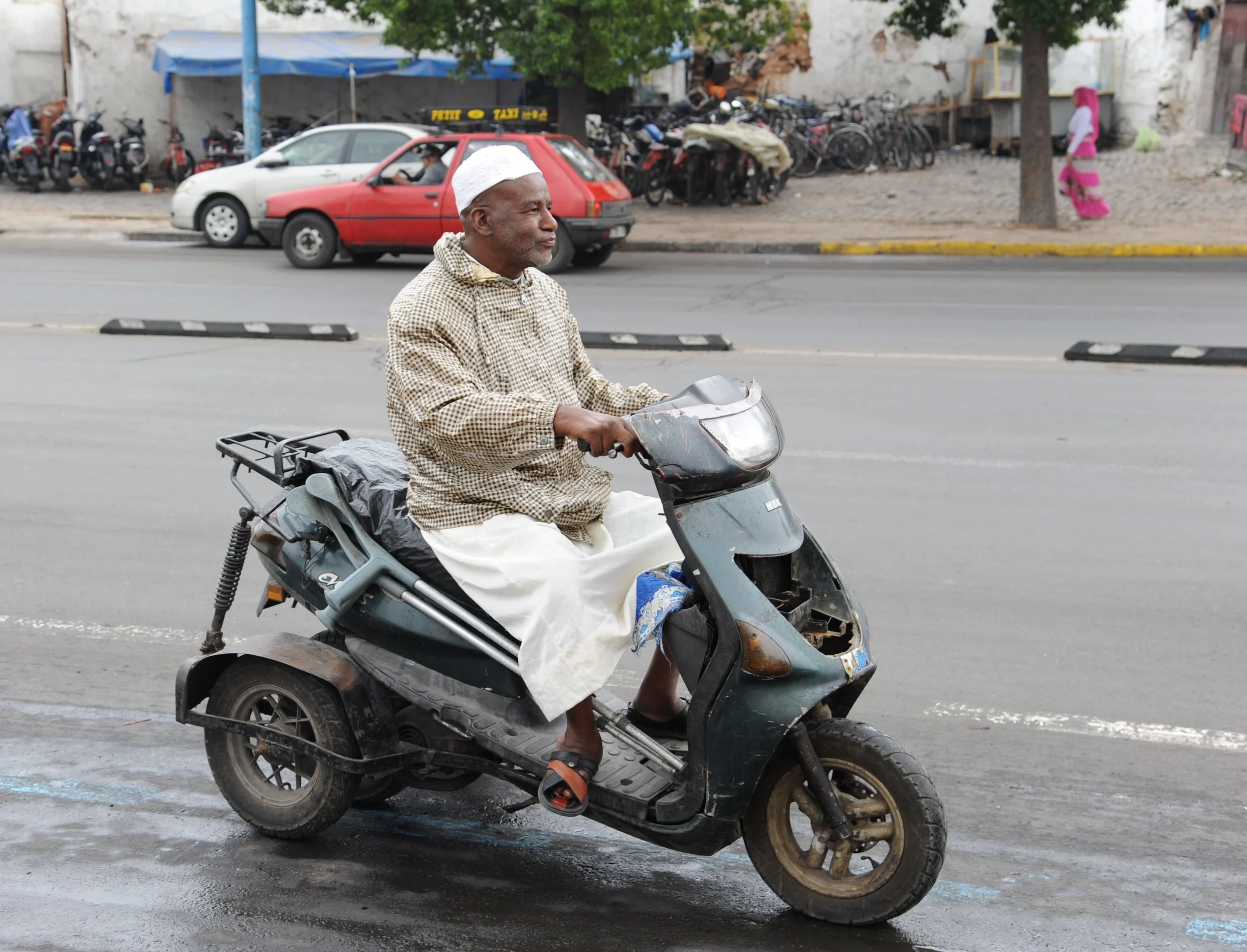Man on a Motorbike, Casablanca.jpg