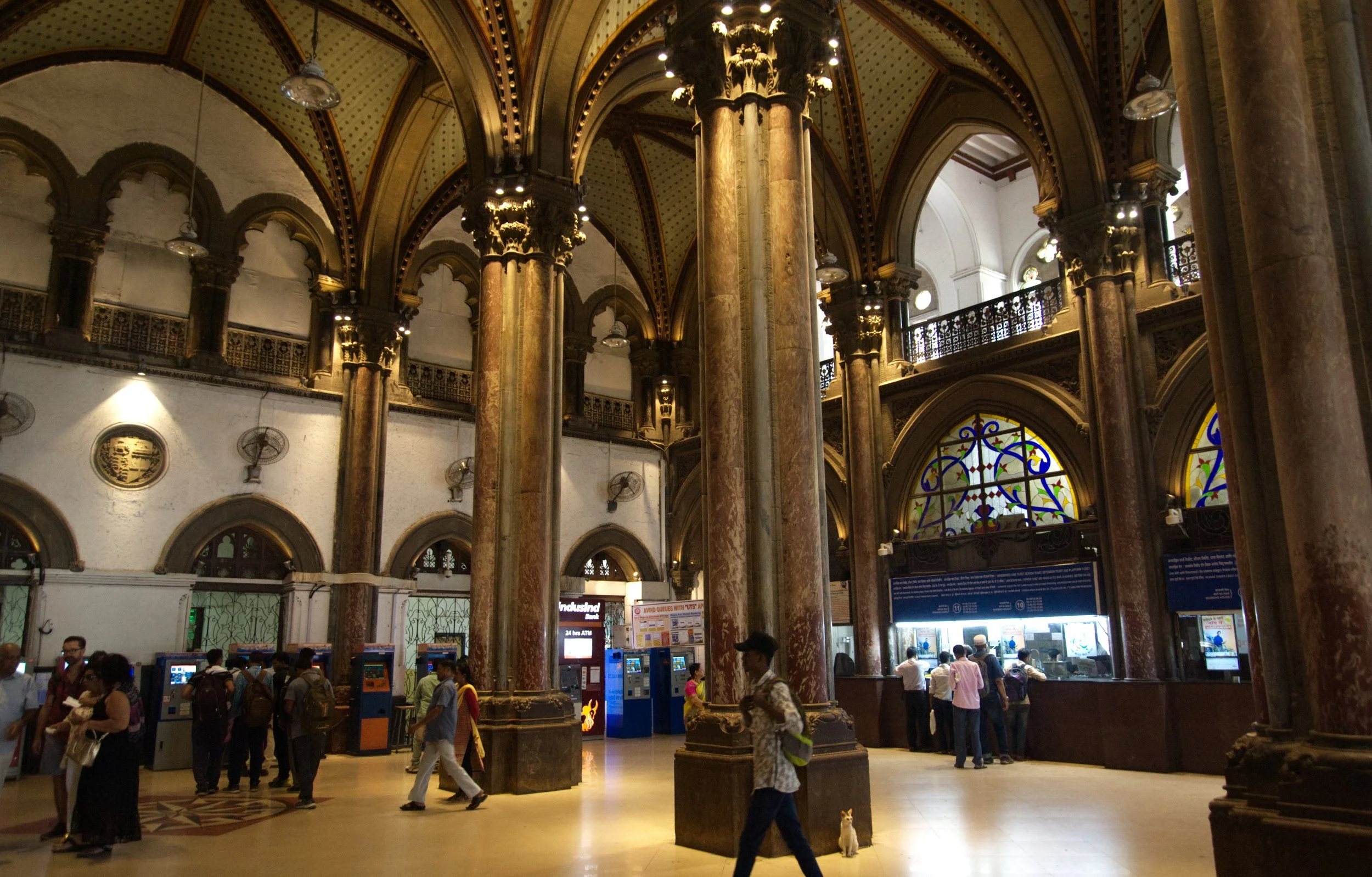 Chhatrapati Shivaji Terminus Boooking Hall, Mumbai .jpg