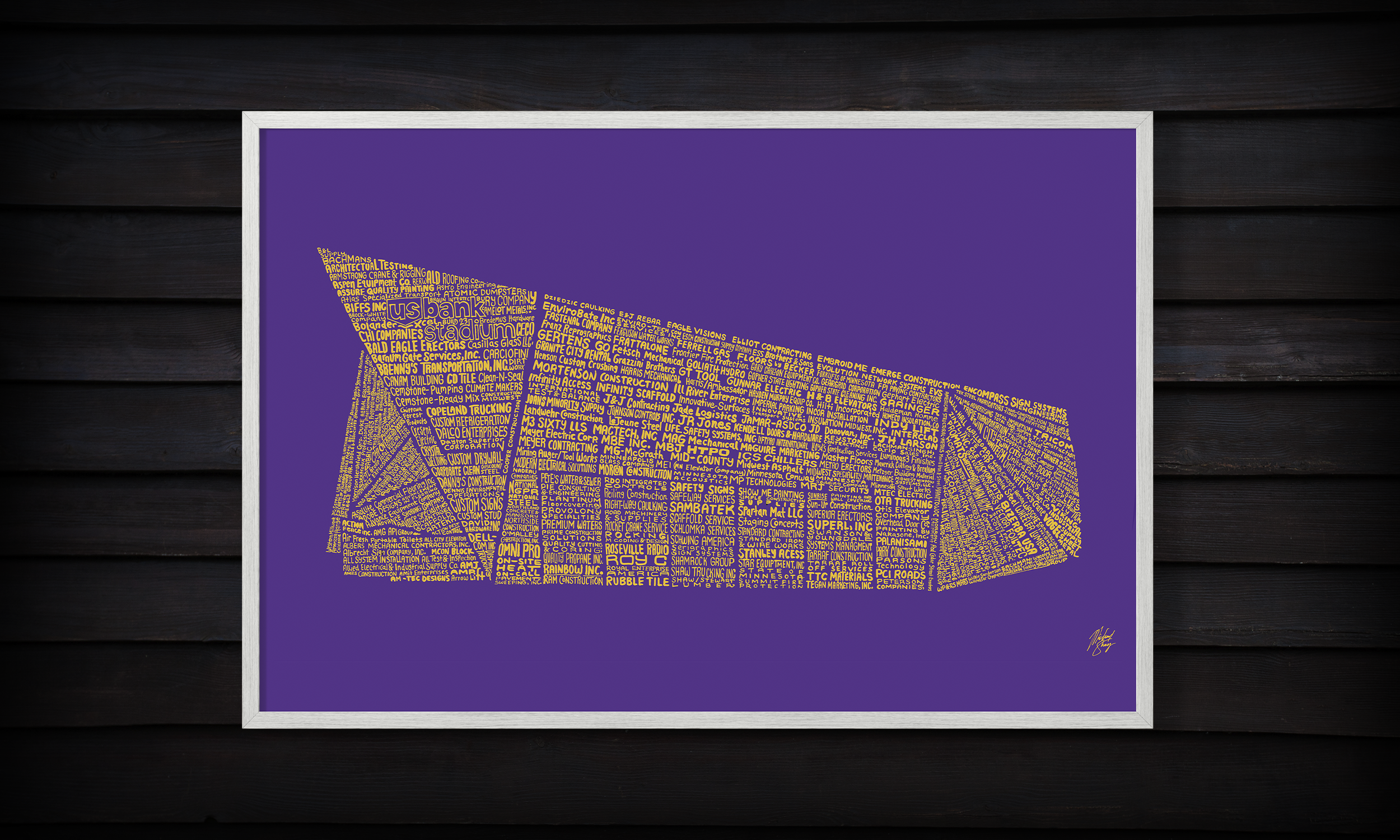 U.S. Bank Stadium Construction Groups