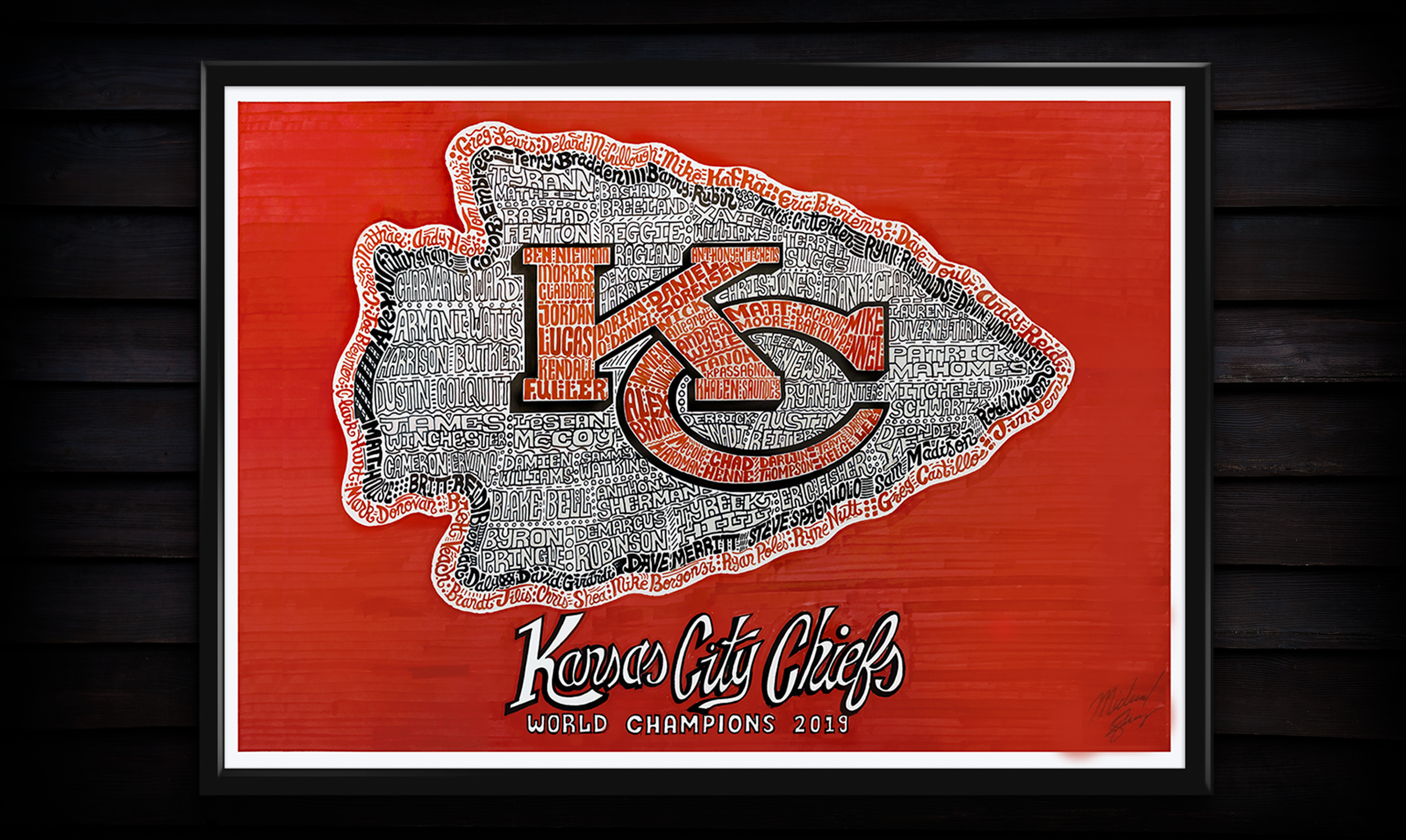 2020 World Champions Kansas City Chiefs