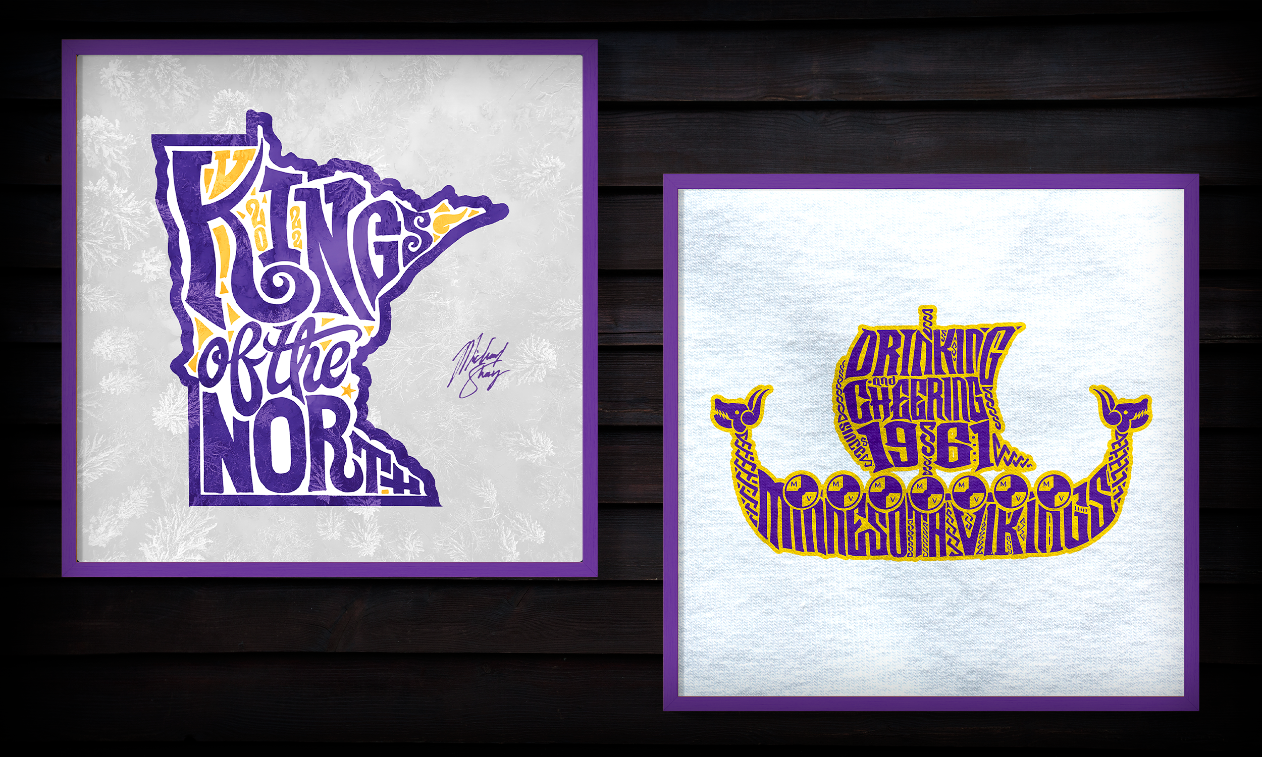 NFC North Champions - 2022 Minnesota Vikings