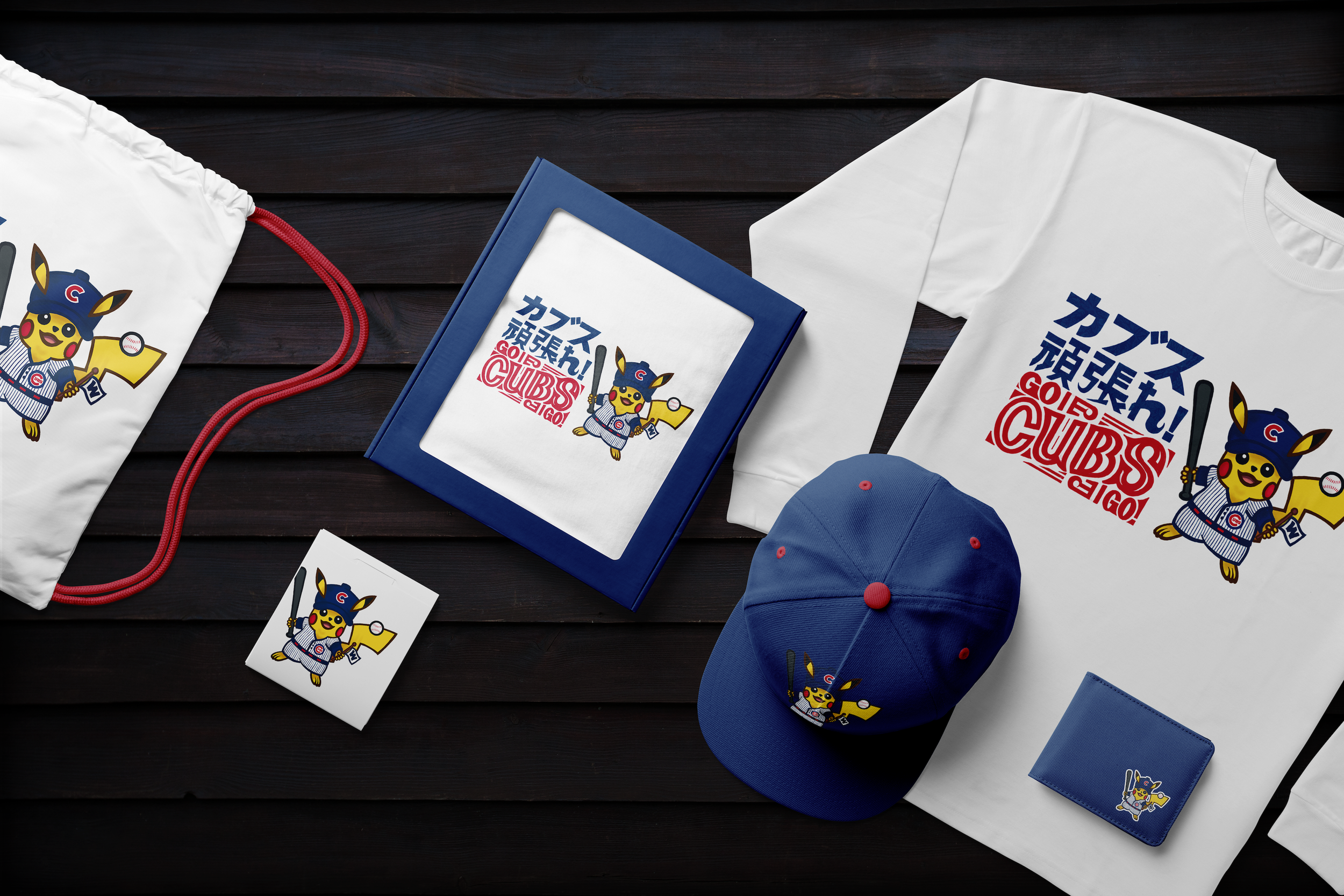 Pikachu Cubs Apparel Concept One