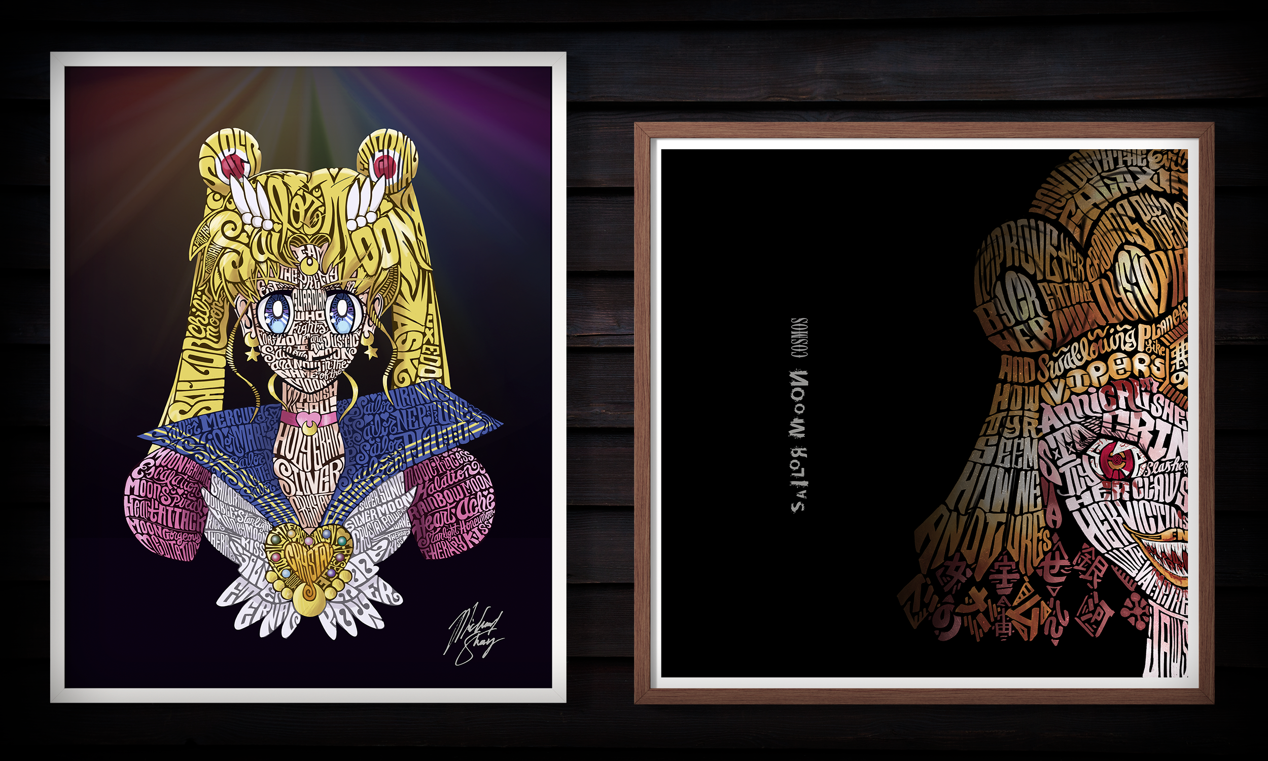 Sailor Moon & Sailor Galaxia