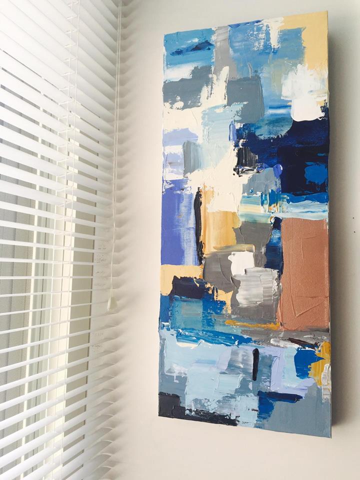 Christie's-Acrylic on Canvas