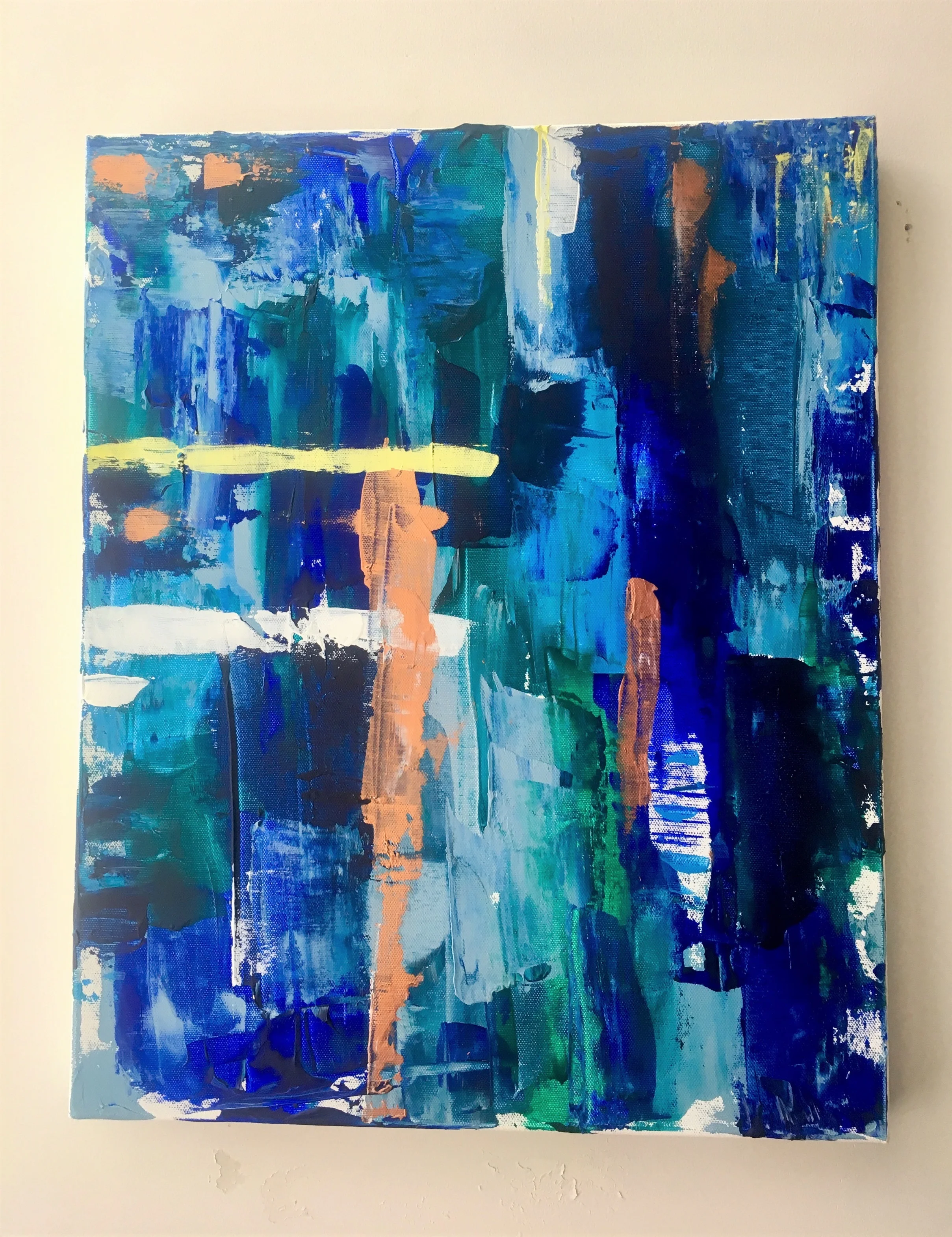 Bubble Bath. Acrylic. 20X16in. 2019.jpg