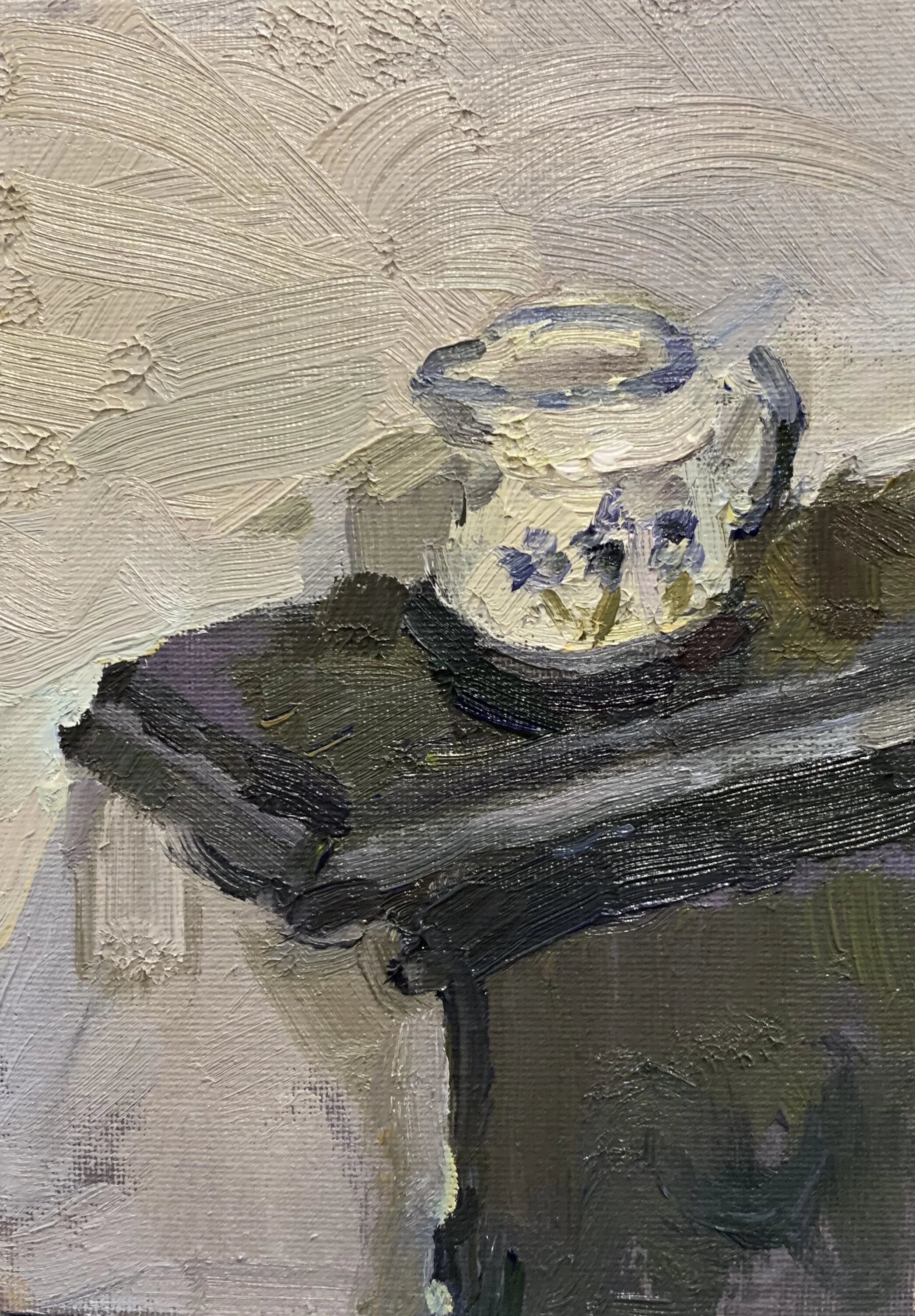 Milk Jug on Mantelpiece by Amanda Coleman