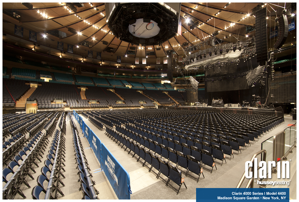 Madison Square Garden Folding Portable Chairs For Any Venue