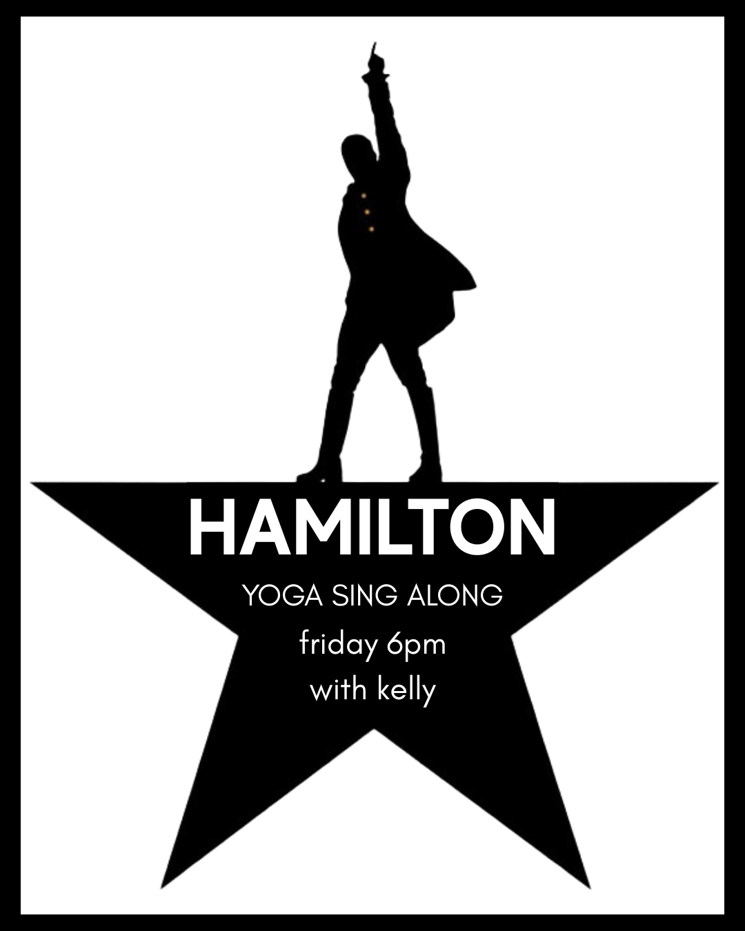 hamilton sing along yoga
