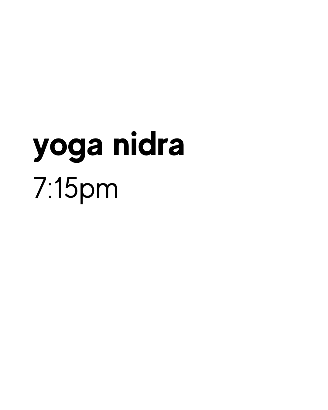 yoga nidra