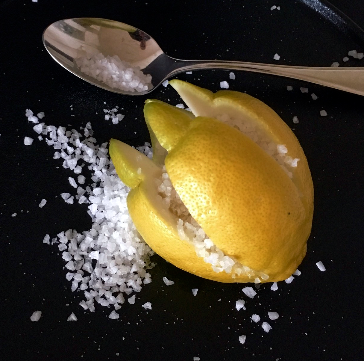Preserved lemons - when life gives you a leftover lemon