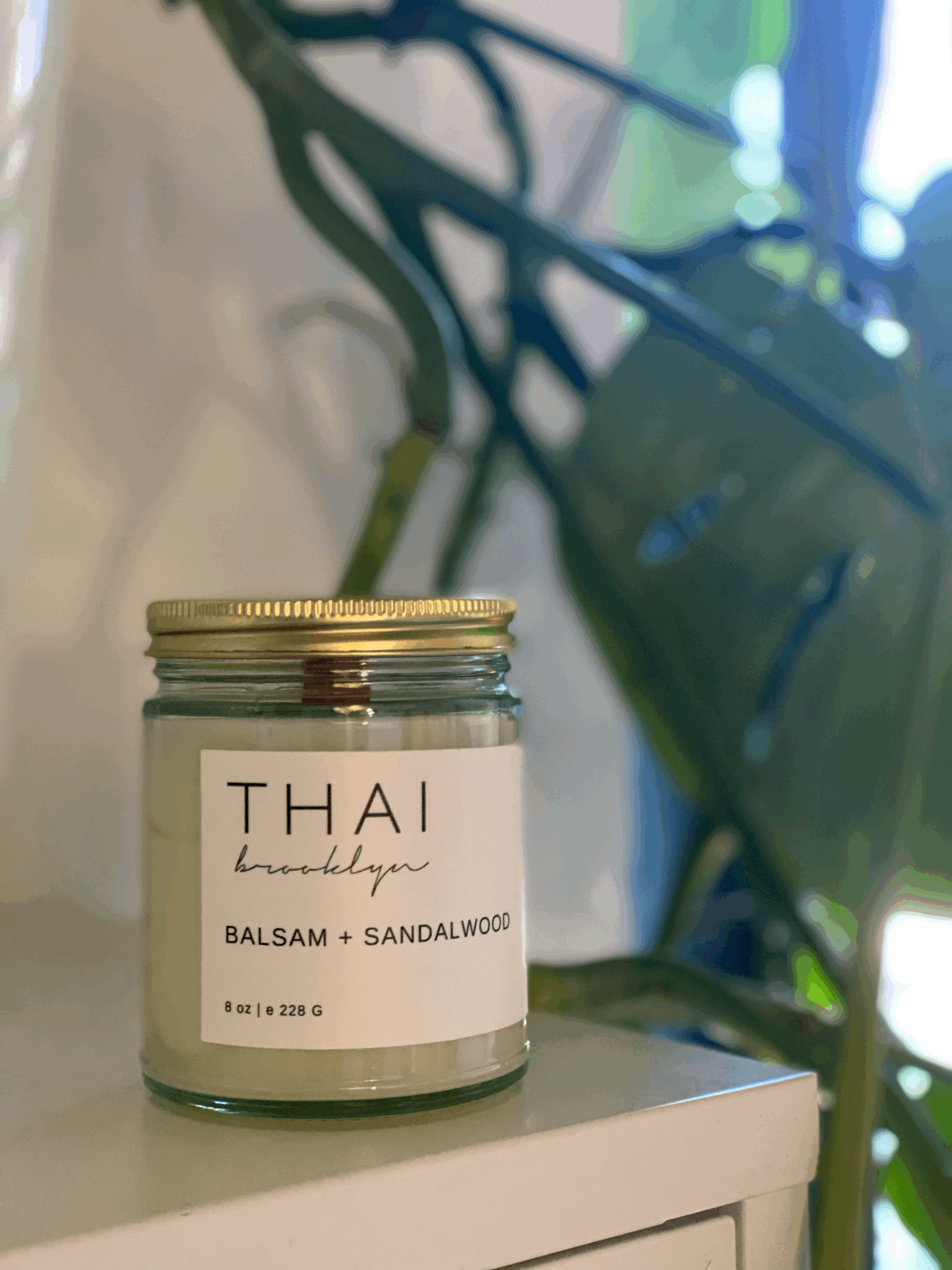 BALSAM + SANDALWOOD Jar Candle