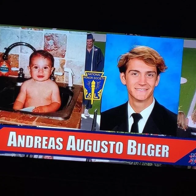 Congratulations to our youngest son! We love you Andreas! Go into the world and live it! #graduation2020