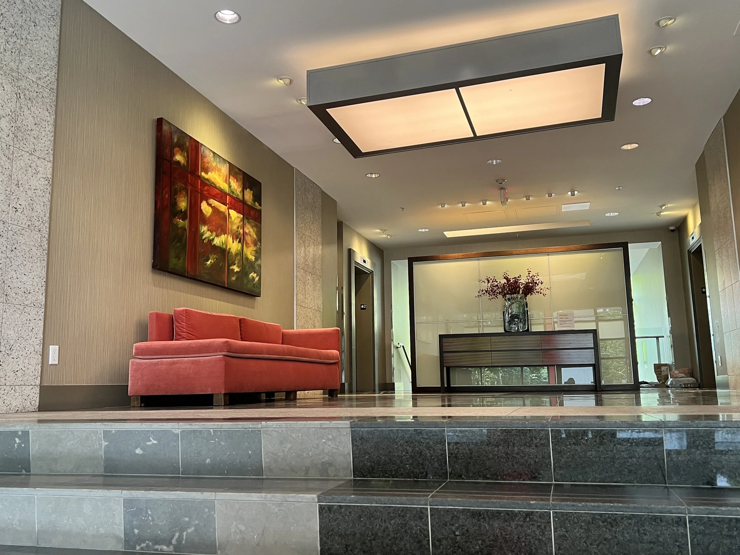 Lobby View, Vancouver, BC