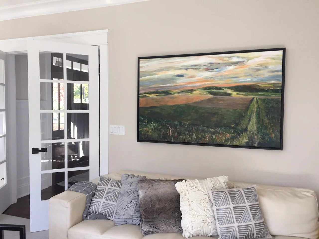 Artist Alice Rich, contemporary semi-abstract paintings