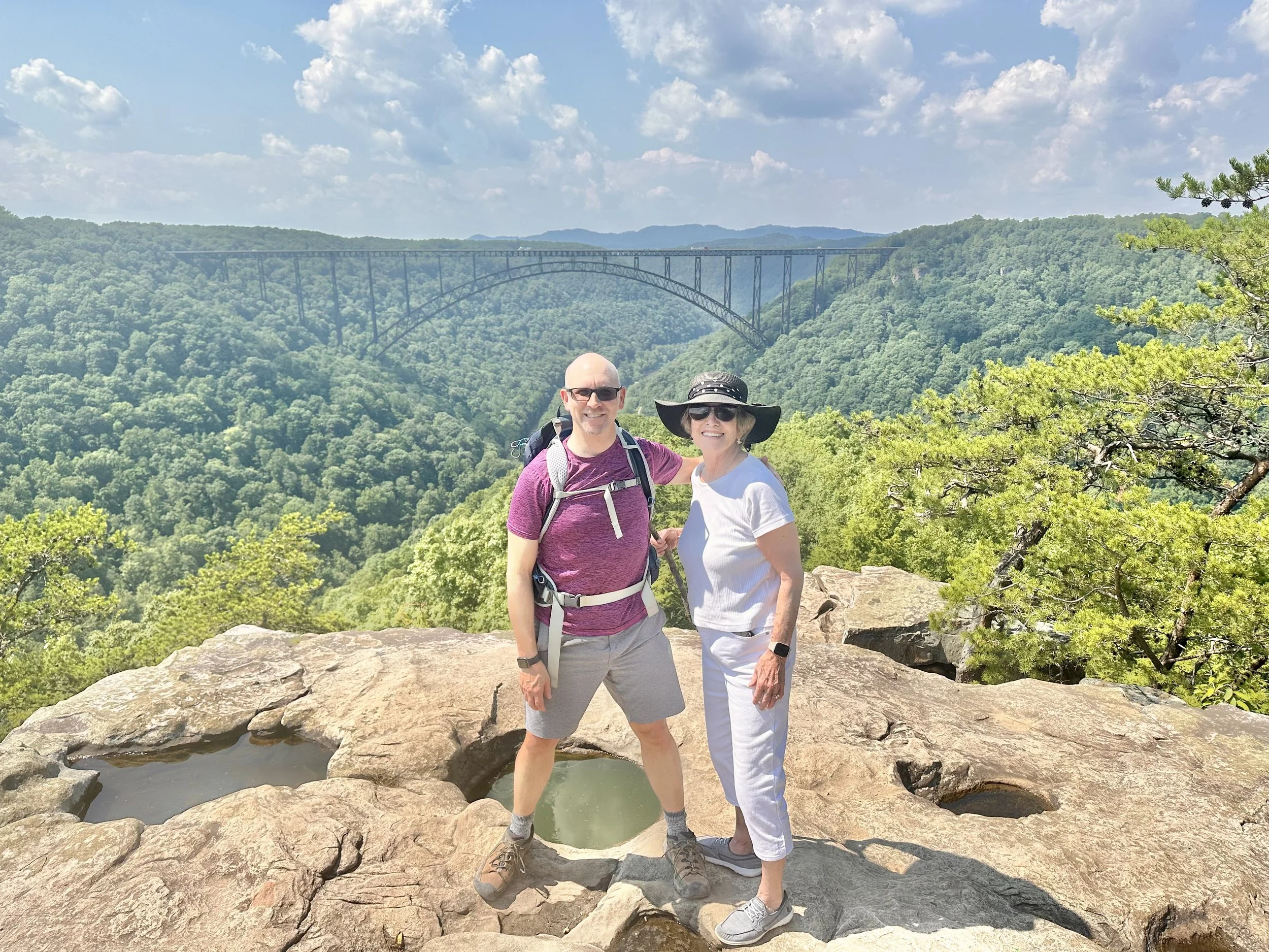 Hking in West Virginia