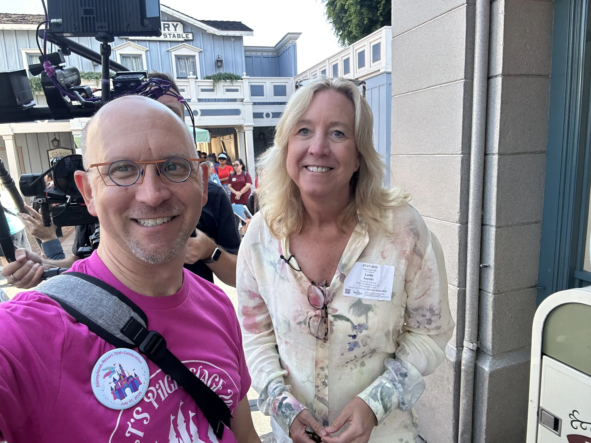 Meeting Leslie Iwwerks!