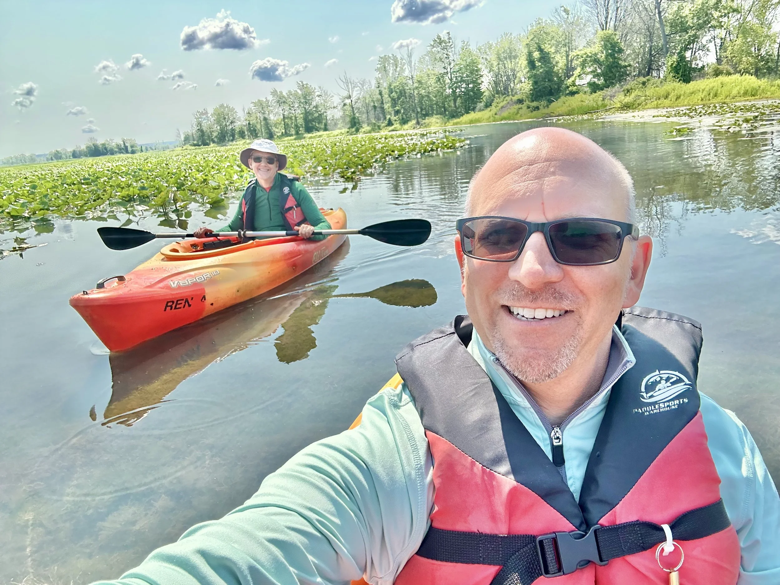 Kayaking in Erie