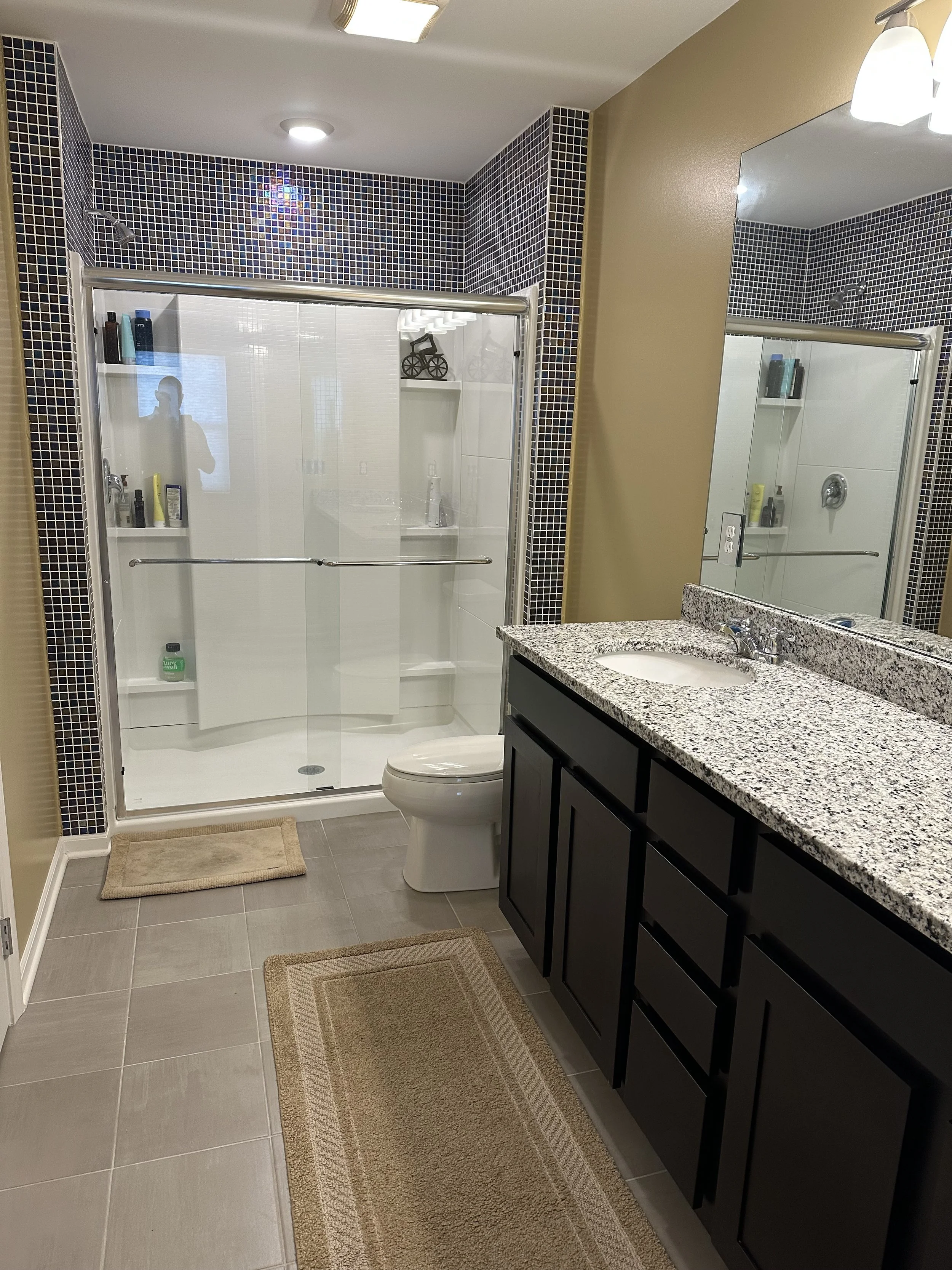 Shower Tile installed!