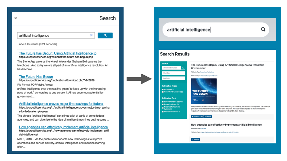 Improved Search