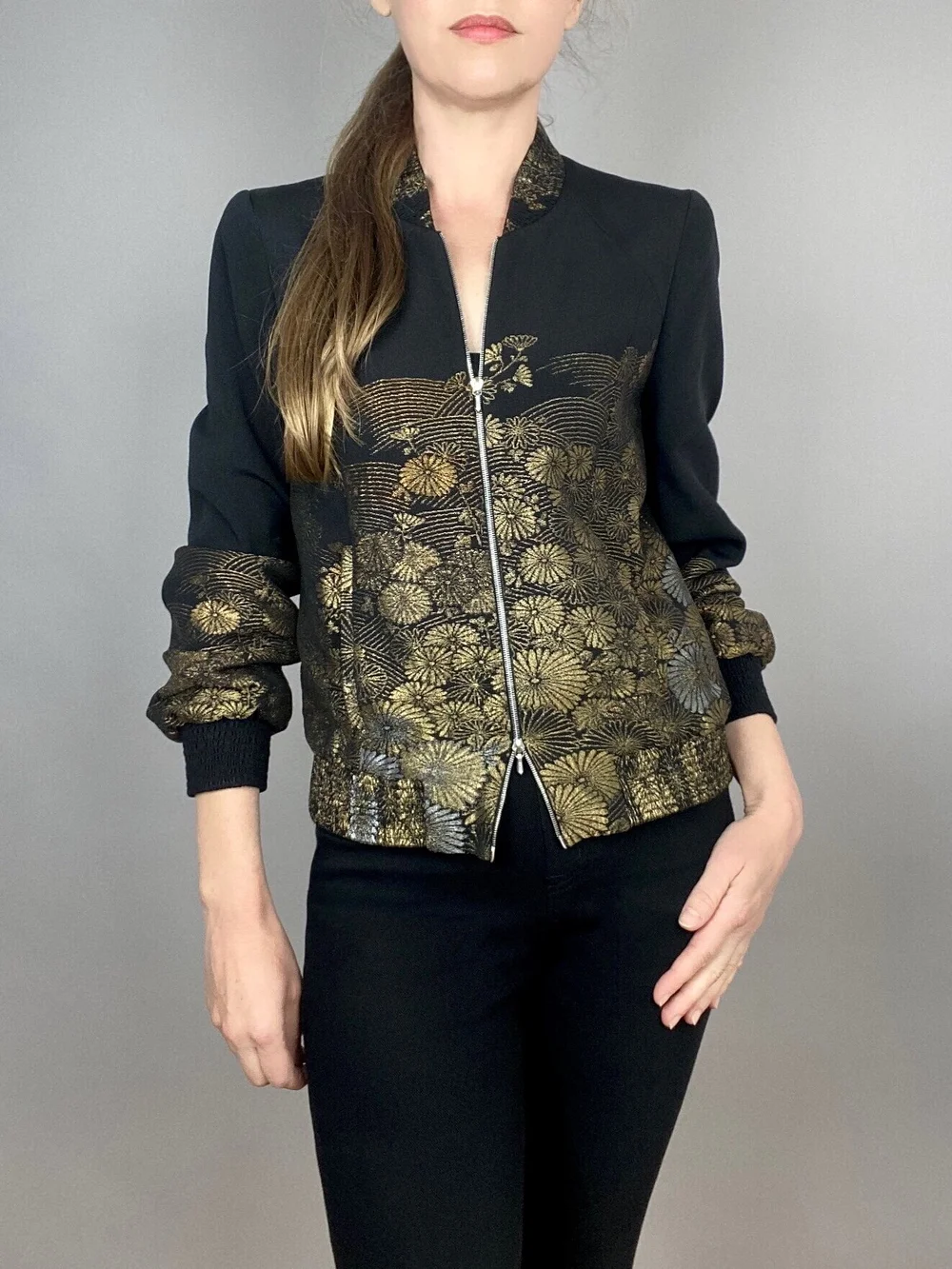 GAKKIN 墨小菊 CHRYSANTHEMUMS MELANGE JACKET C09AE453-AB95-4093-85B7-