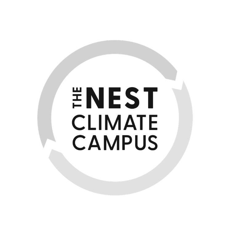Meg O'Hara  The Nest Climate Campus logo.png