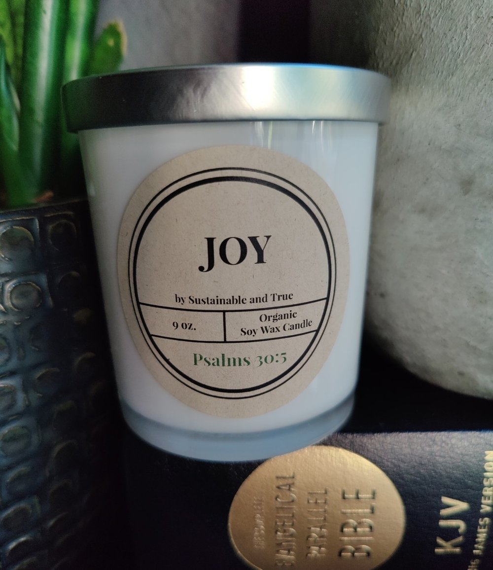 THE STUDIO - Organic soy wax candle - 8 oz. — Green Charm Design, LLC