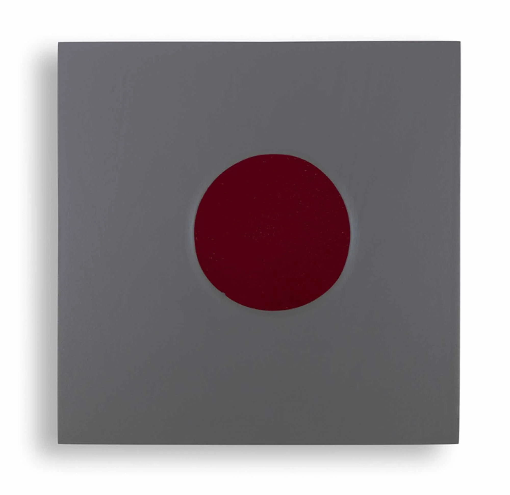 Ed Cohen, In a play about the ghost of nothing chasing something, 2017, Fluid acrylic on canvas, 36" x 36"