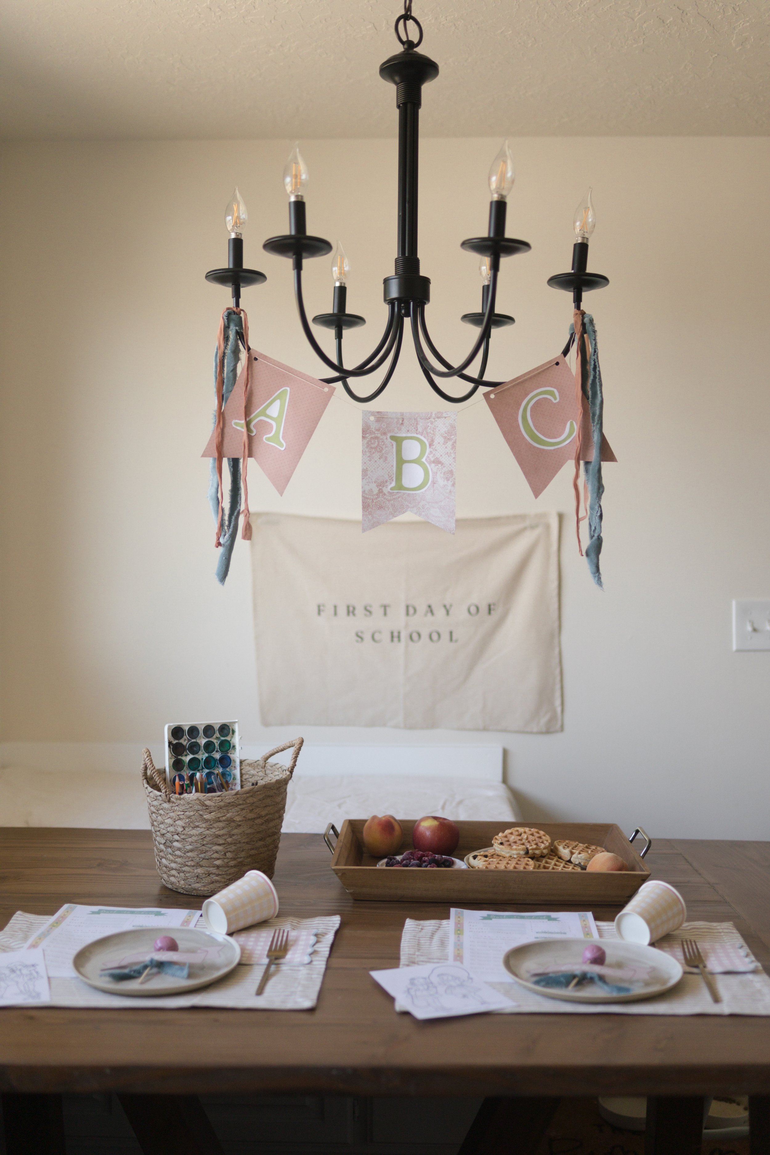 First Day of School Banner