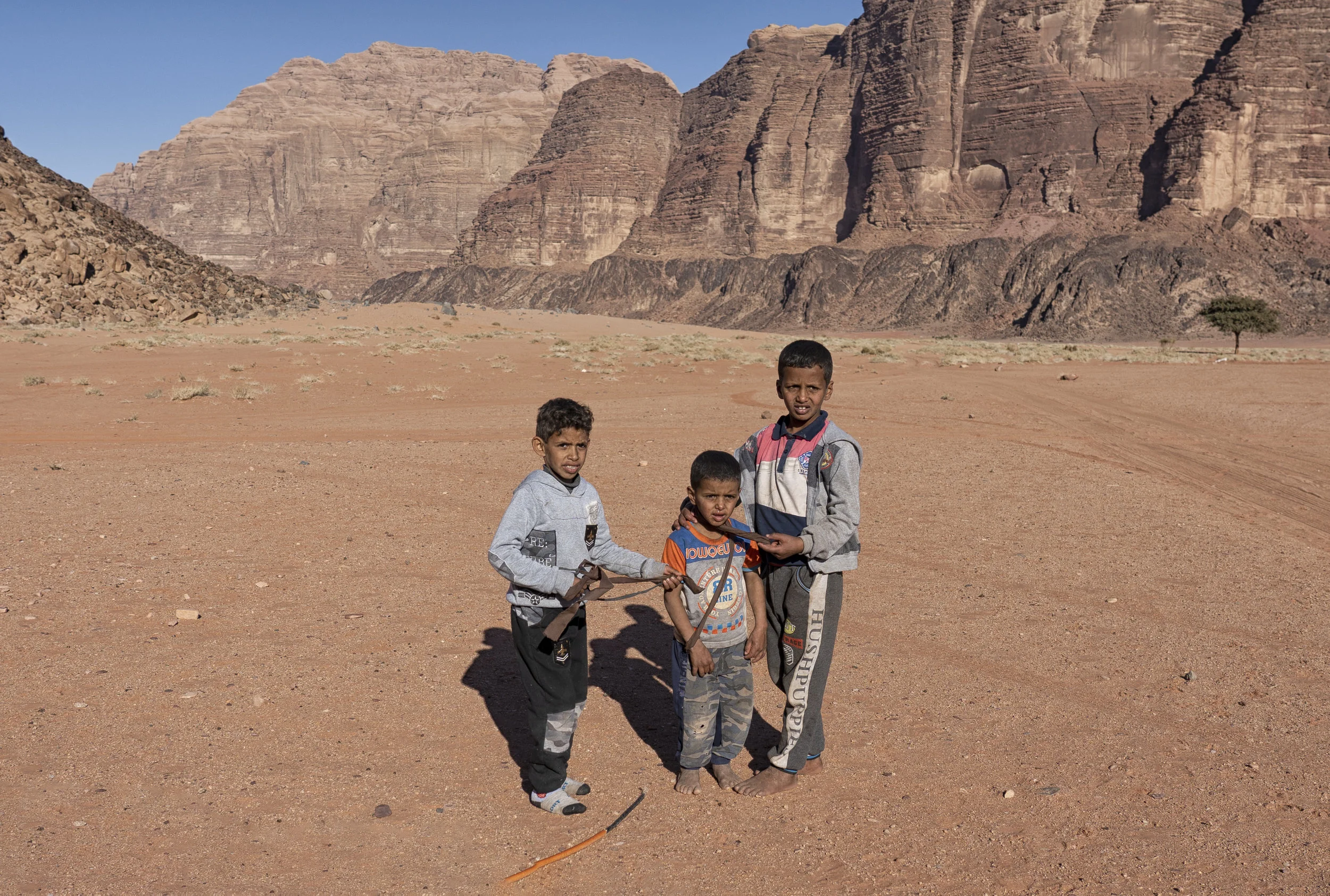 Three Boys Without Shoes