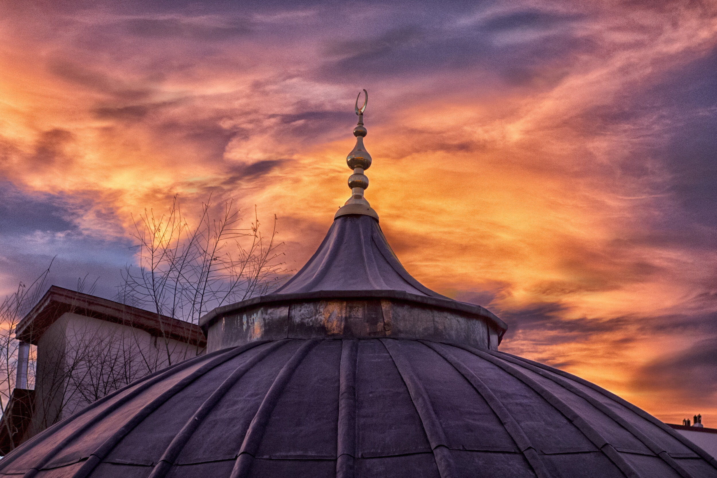 Sunset, Konya
