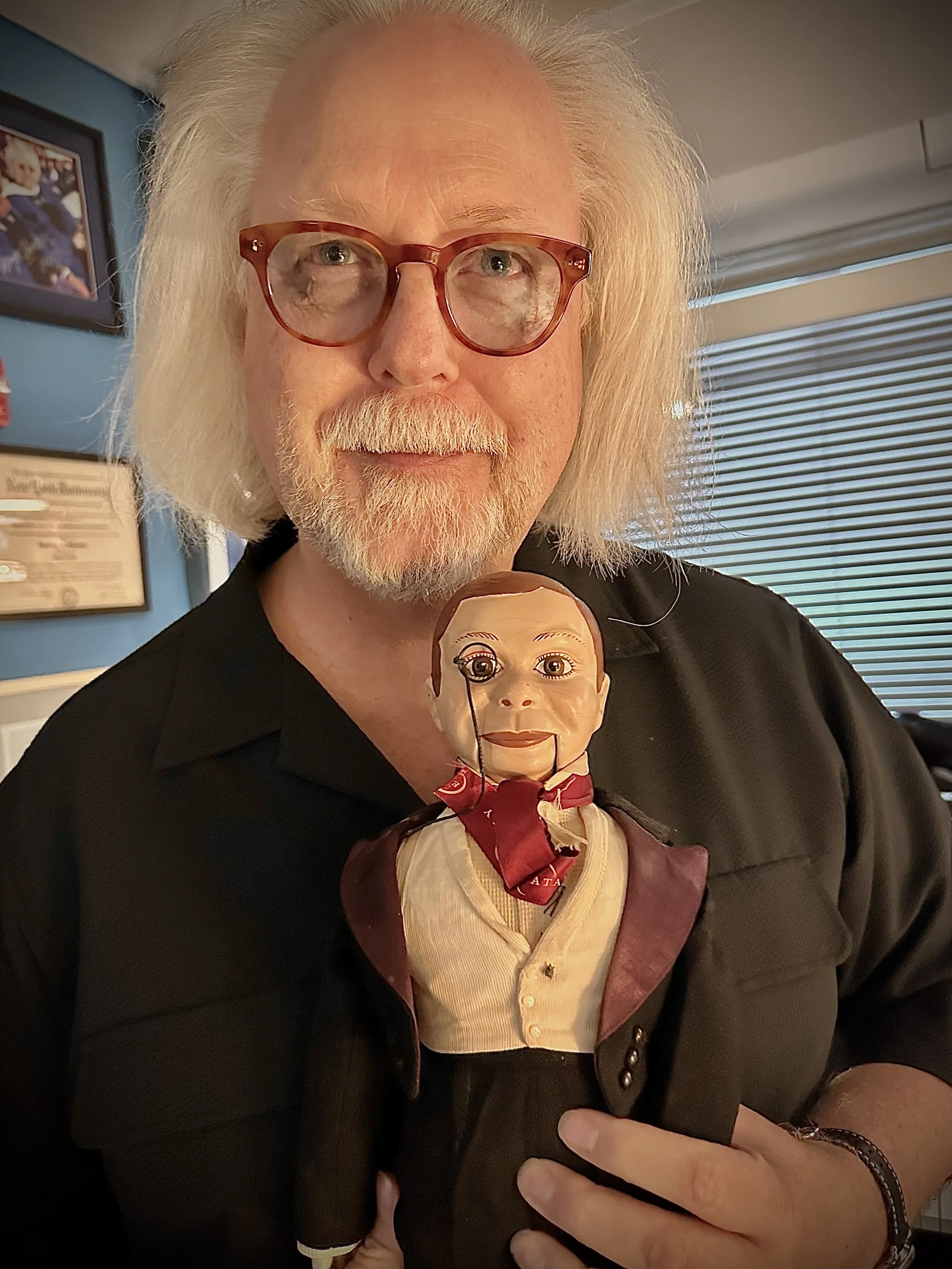 Dave Schroeder and Charlie McCarthy