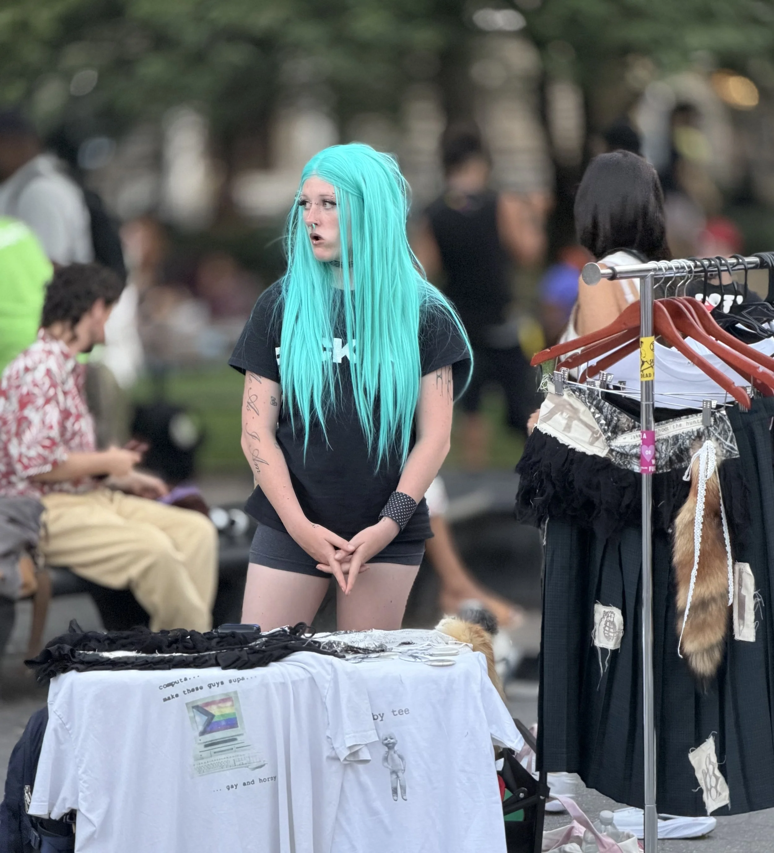 Girl with Turquois Hair, 2026