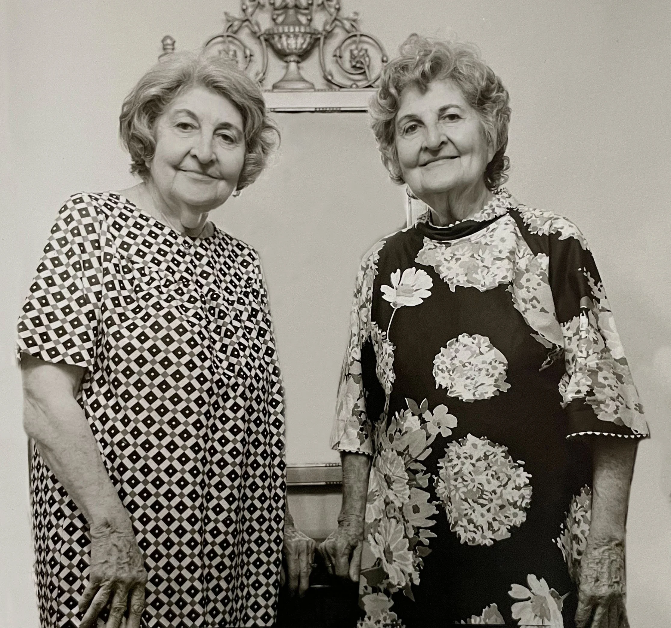 Identical Twins--E and Sara Schneiweis, Eliabeth, New Jersey, 1978