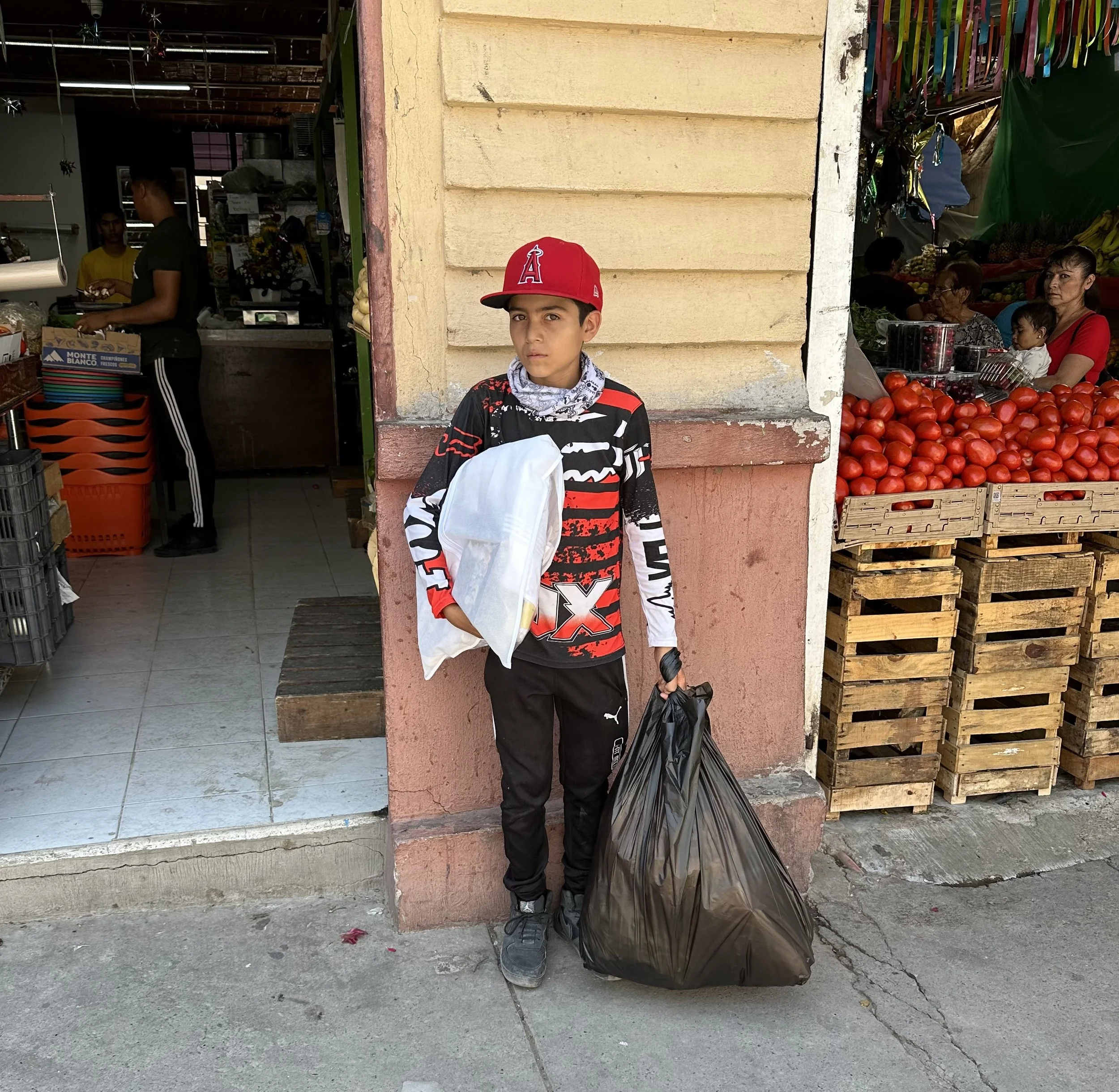 Boy in Red Hat, Chapala, Mexico