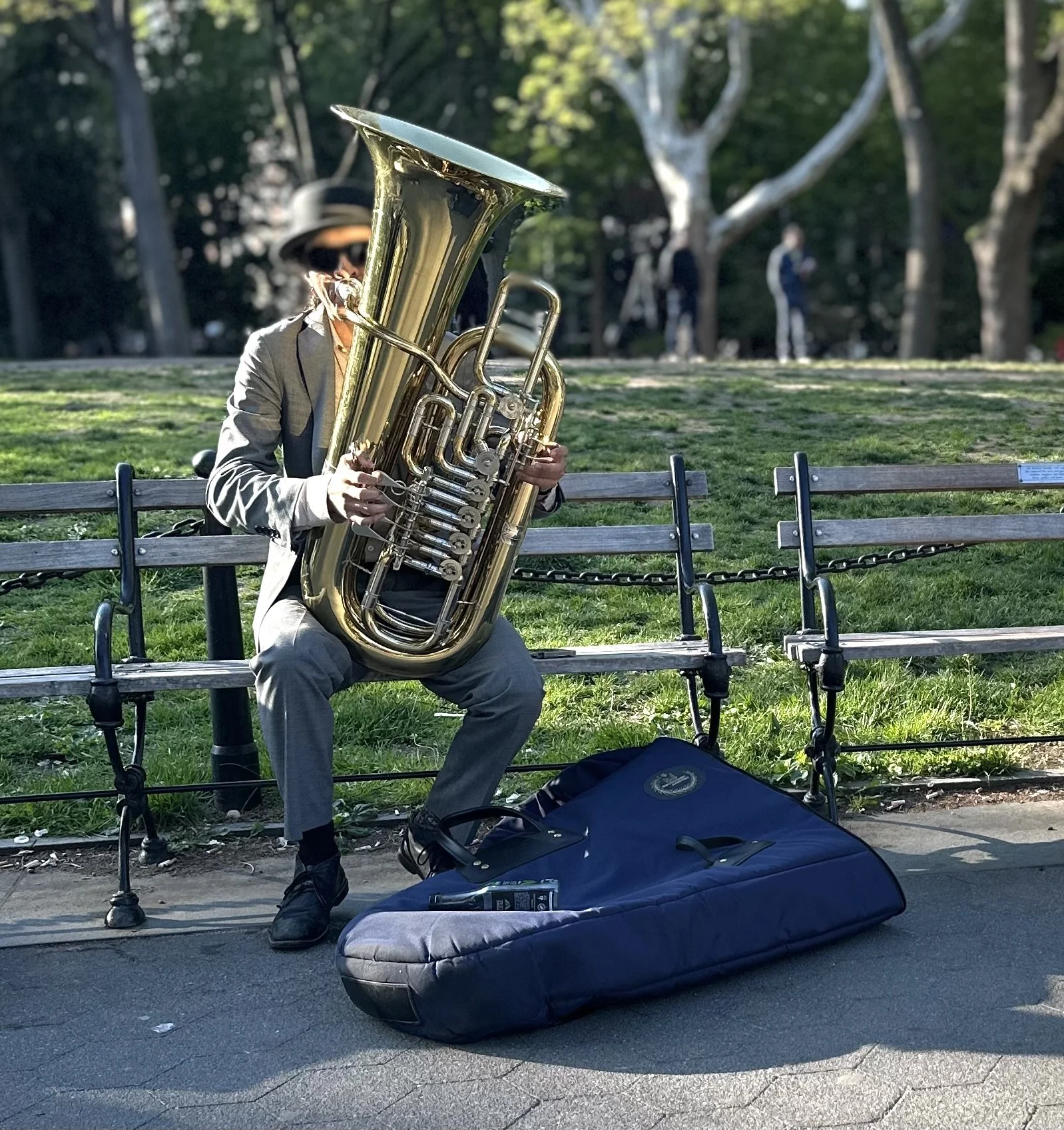Tubist, Washington Square Park, New York City
