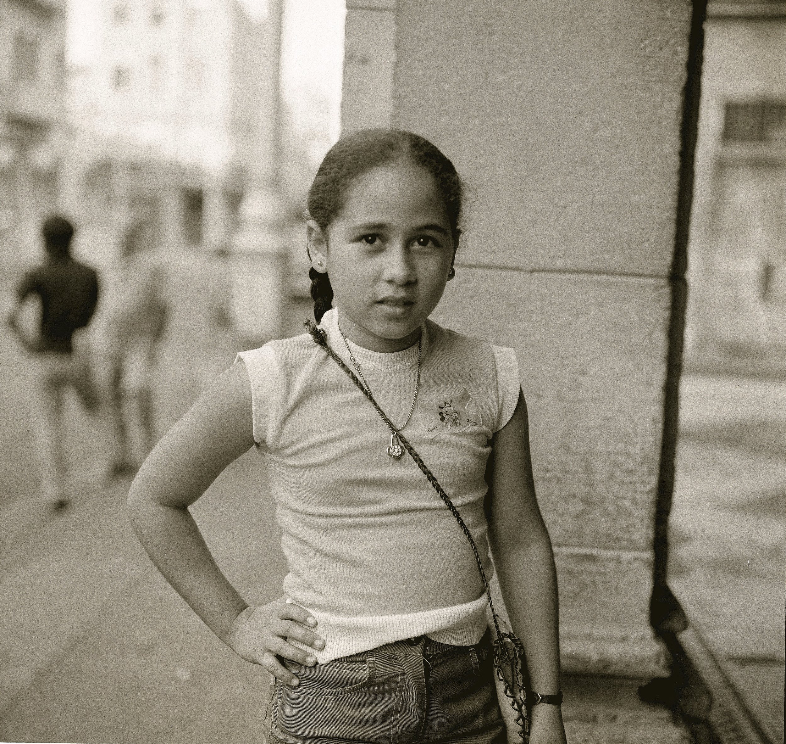 Girl Strolling, Havana, Cuba, 1985