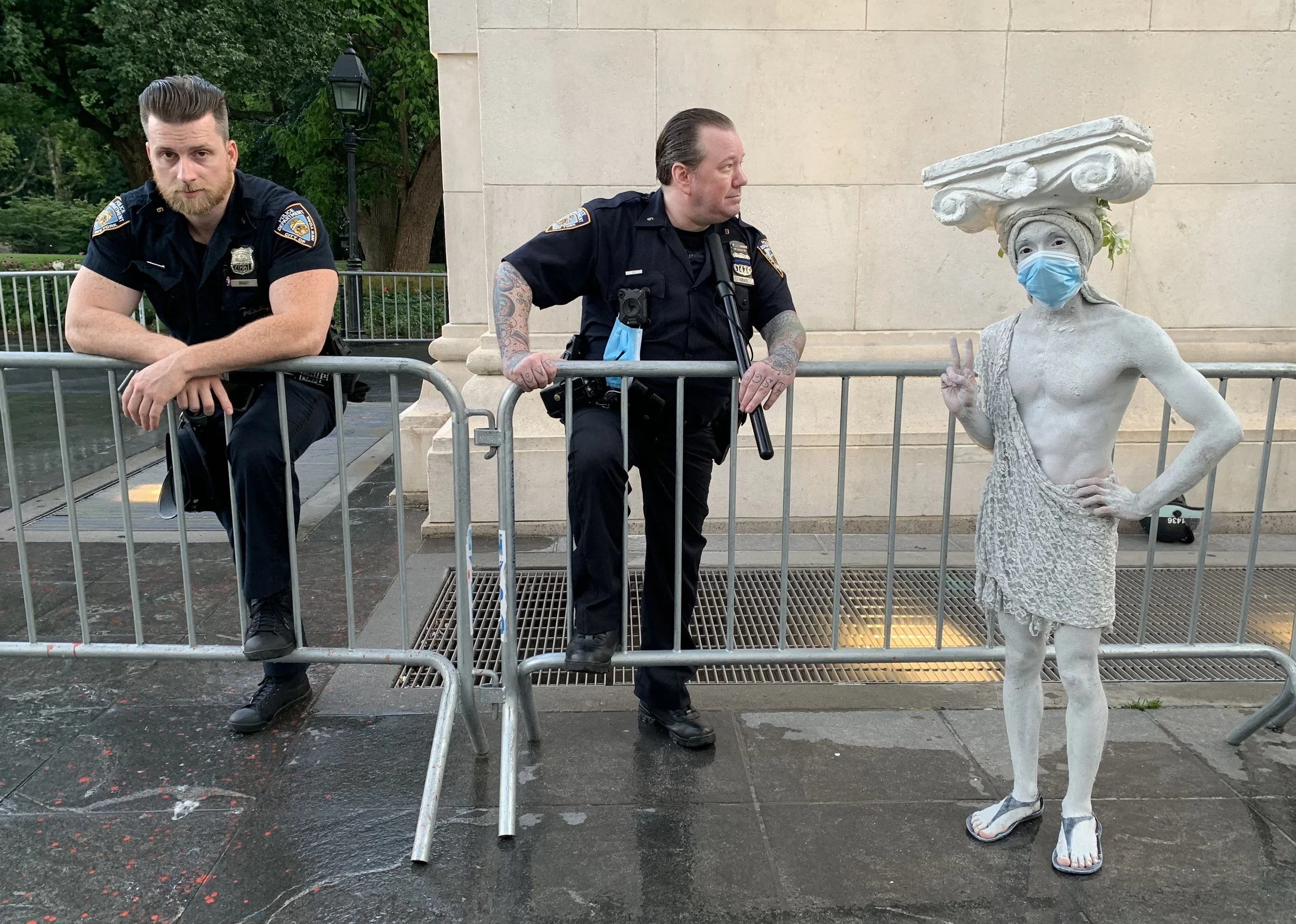 Cops without Masks