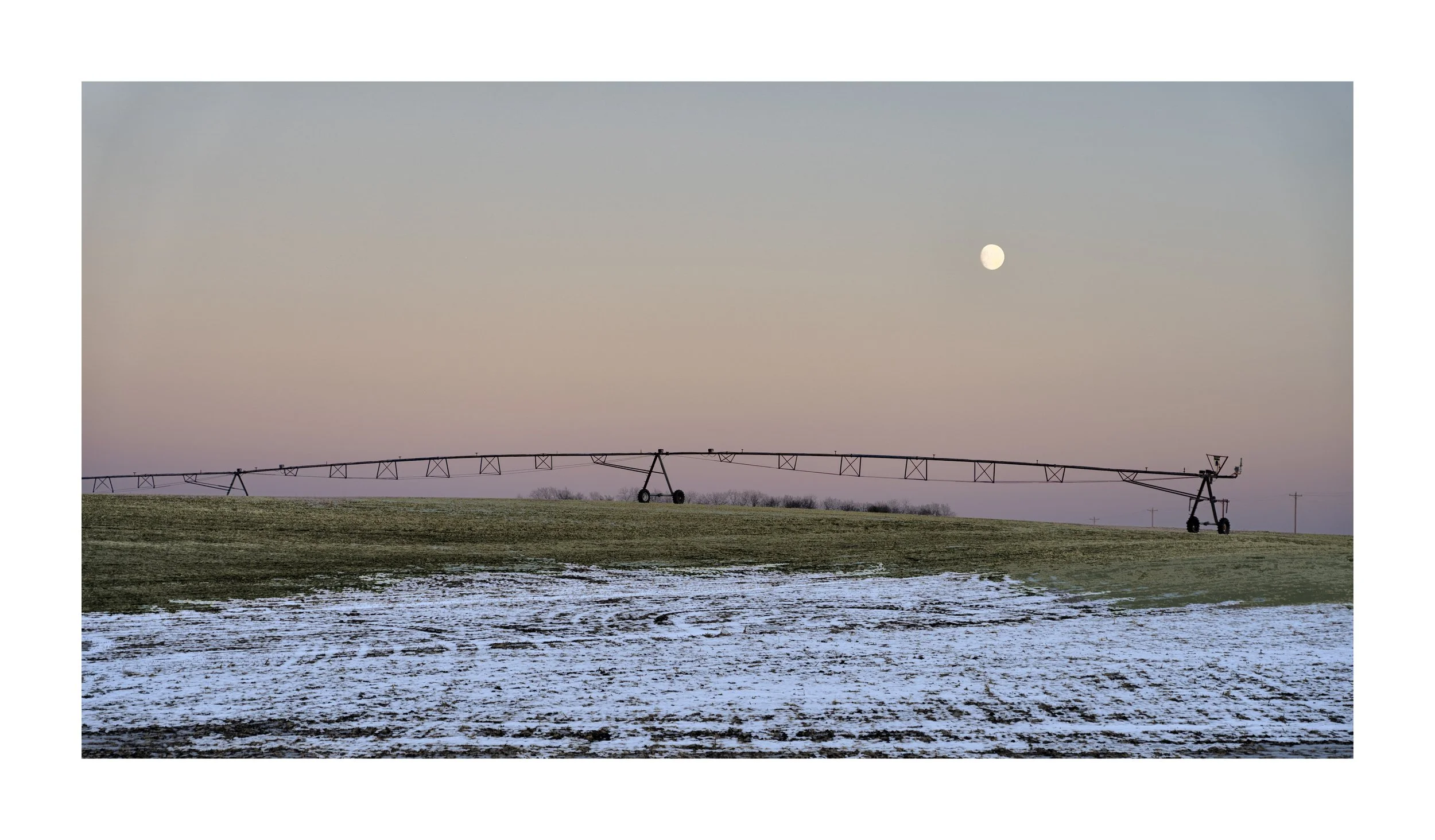 Sprinkler on Farm, somewhere in Minnesota