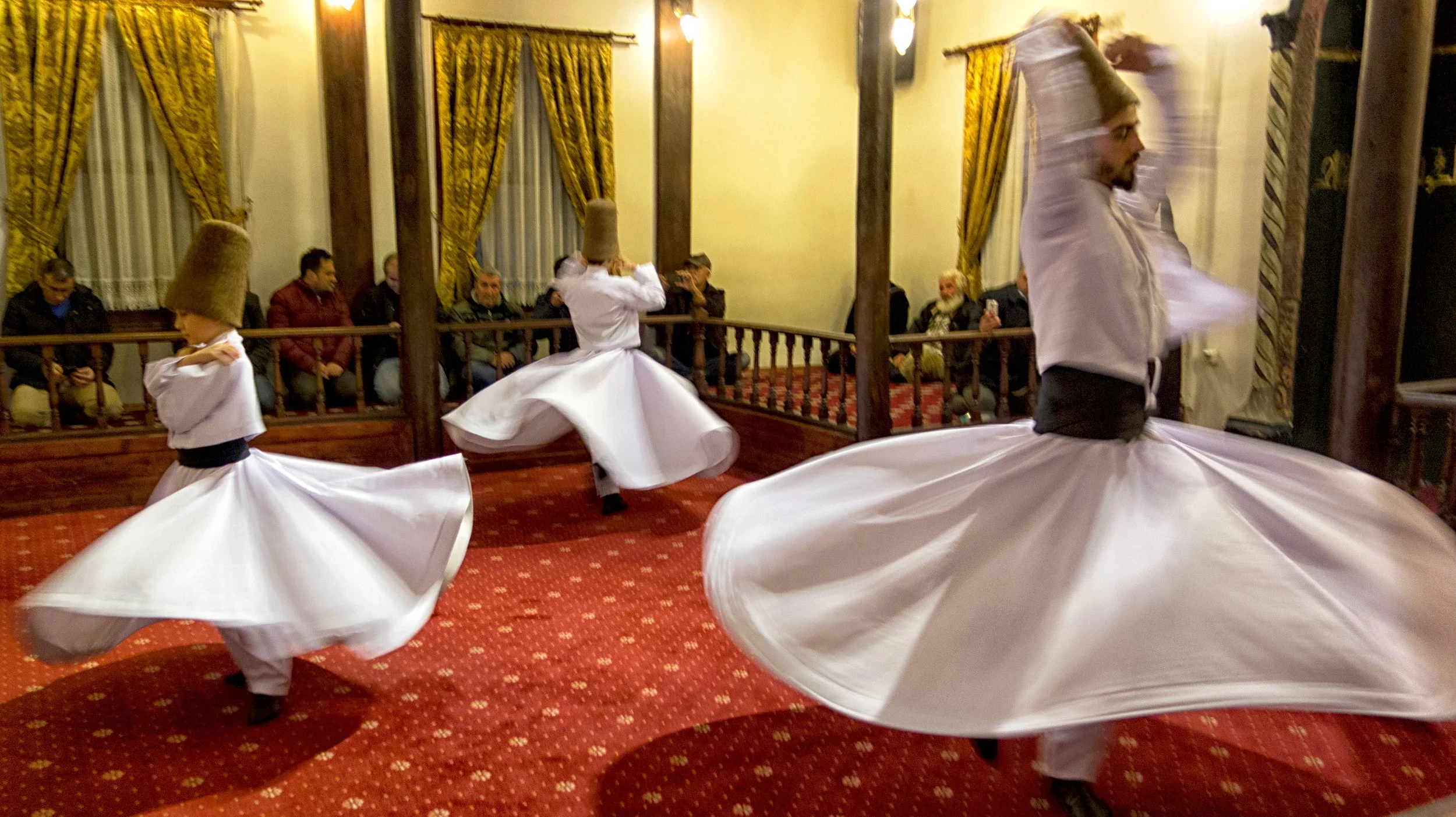 Whirling Dervishers, Bursa, Turkey (Copy)