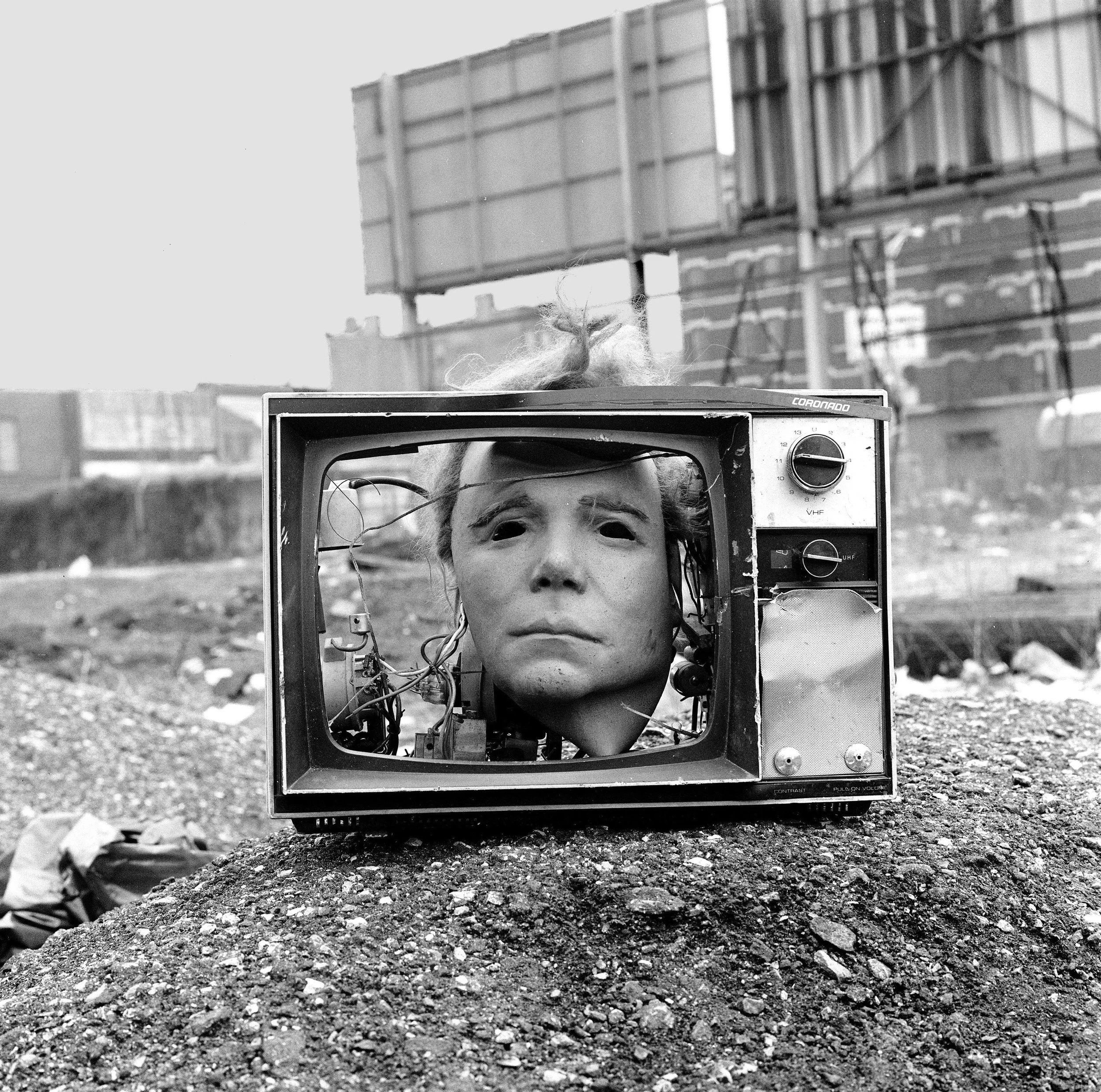 Captain Kirk Mask on TV