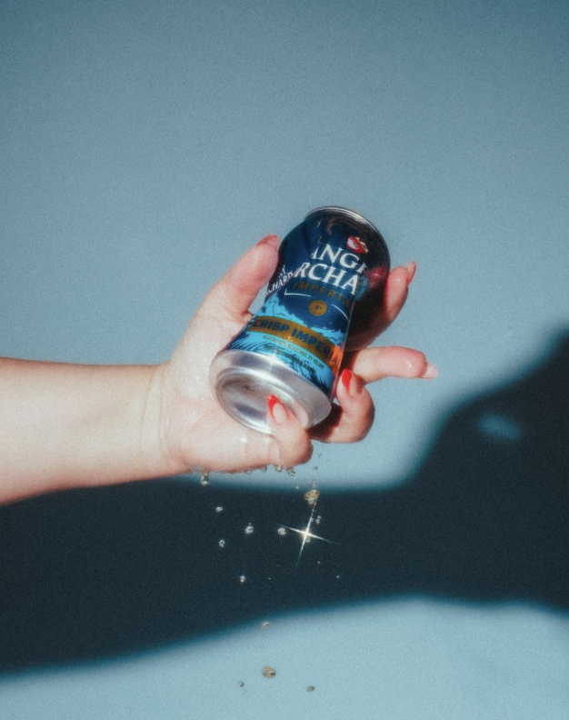 Crisp, crushable, and curvaceous. No pranks. Only Cans.
