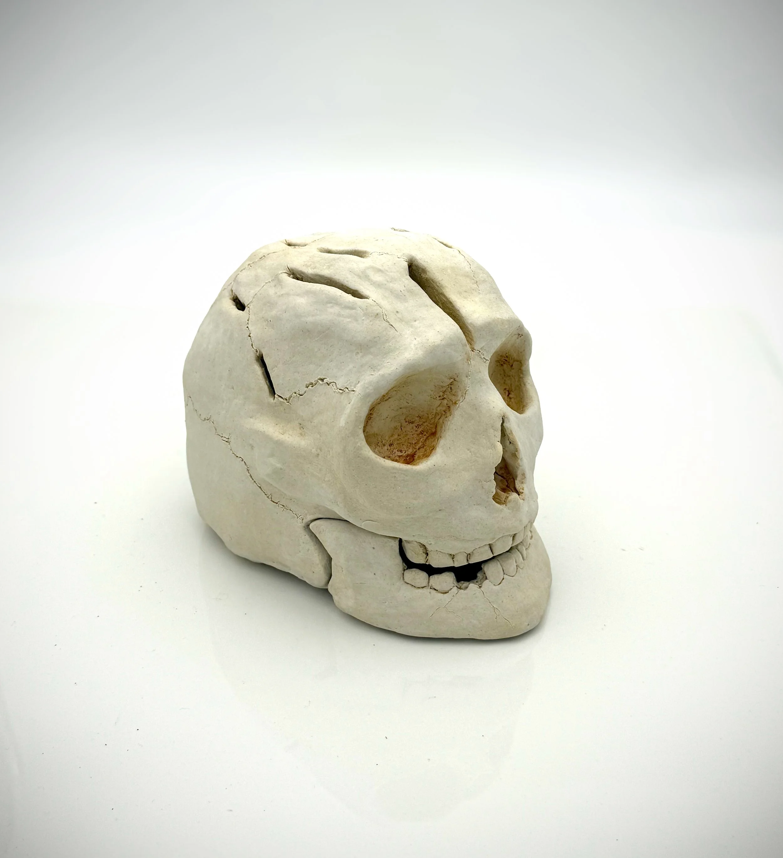 Skull Knife Block &amp; Spoonrest