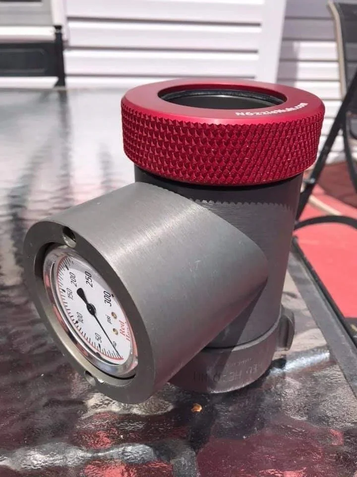 thread protector installed on fire hose valve protecting threads during use