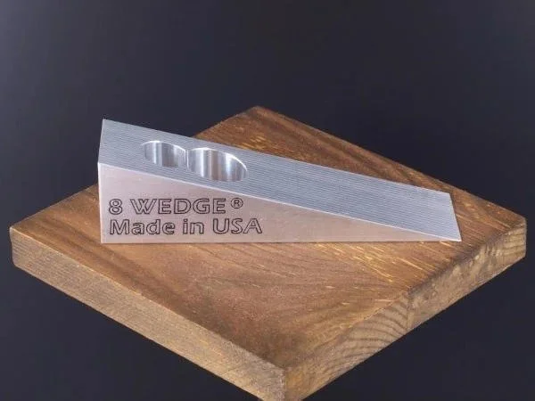 aluminum firefighter wedge tool for forcible entry and door control