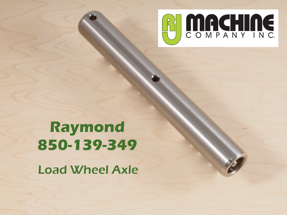 Raymond 850‑139‑349 Load Wheel Axle – Fits Raymond Walkie Trucks