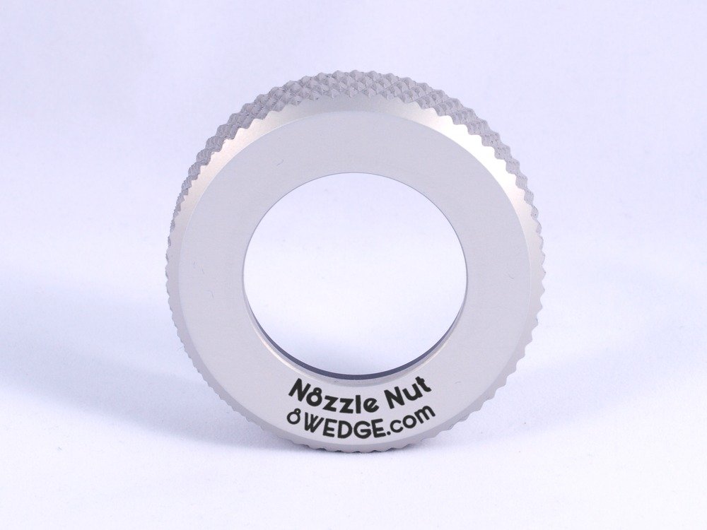 silver fire hose thread protector for NH NST nozzle threads