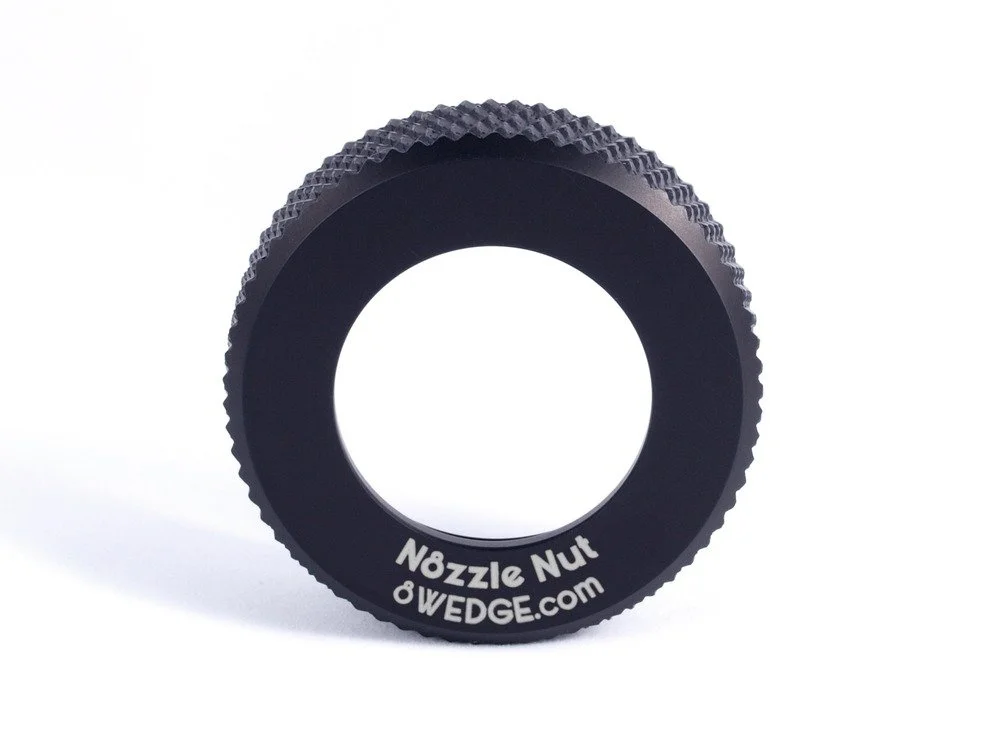 black nozzle thread protector for NH NST fire hose threads