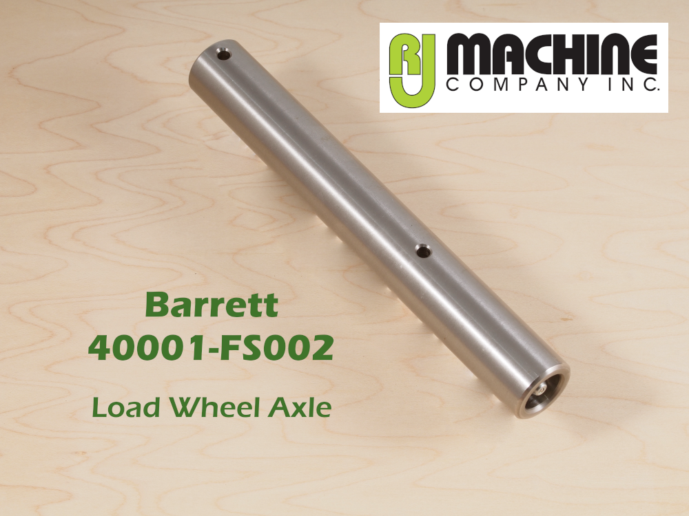 Barrett 40001‑FS002 Load Wheel Axle – Fits Barrett 1W2B Pallet Trucks