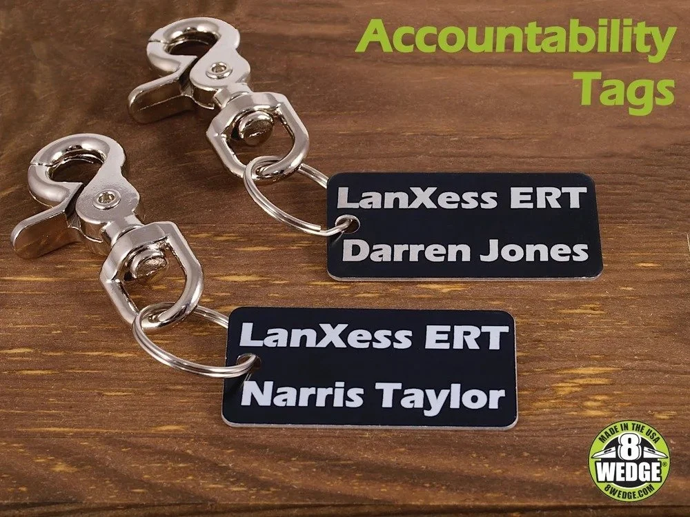 Firefighter Accountability Tags – Custom Aluminum ID Tags